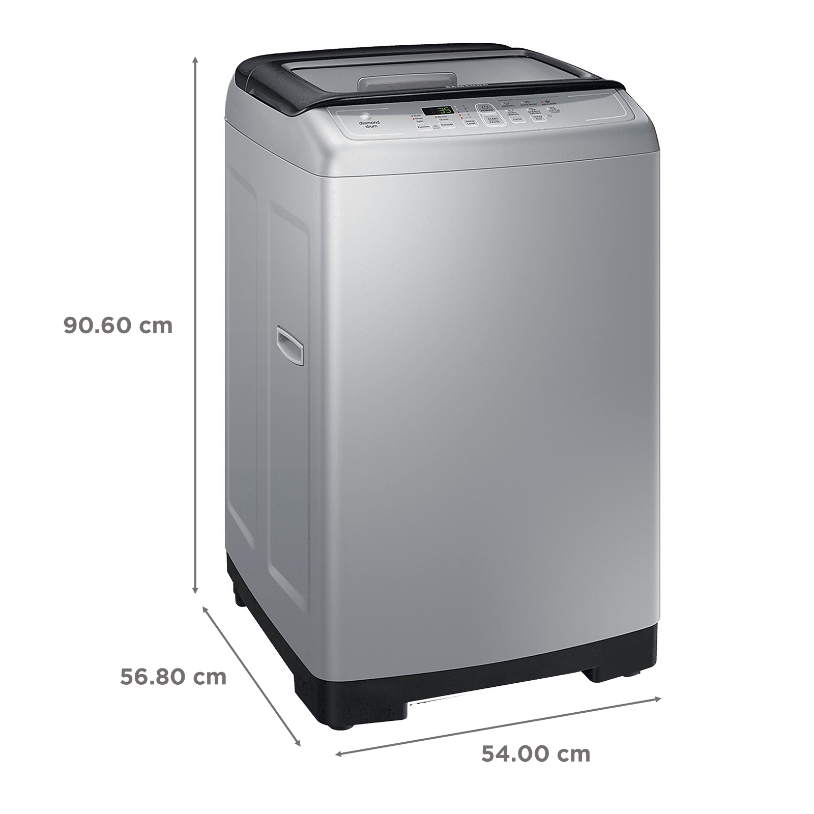 SAMSUNG 6.5 kg Inverter Fully Automatic Top Load Washing Machine (WA65A4002VS/TL, Diamond Drum, Imperial Silver) SAMSUNG 6.5 kg Inverter Fully Automatic Top Load Washing Machine (WA65A4002VS/TL, Diamond Drum, Imperial Silver)_3