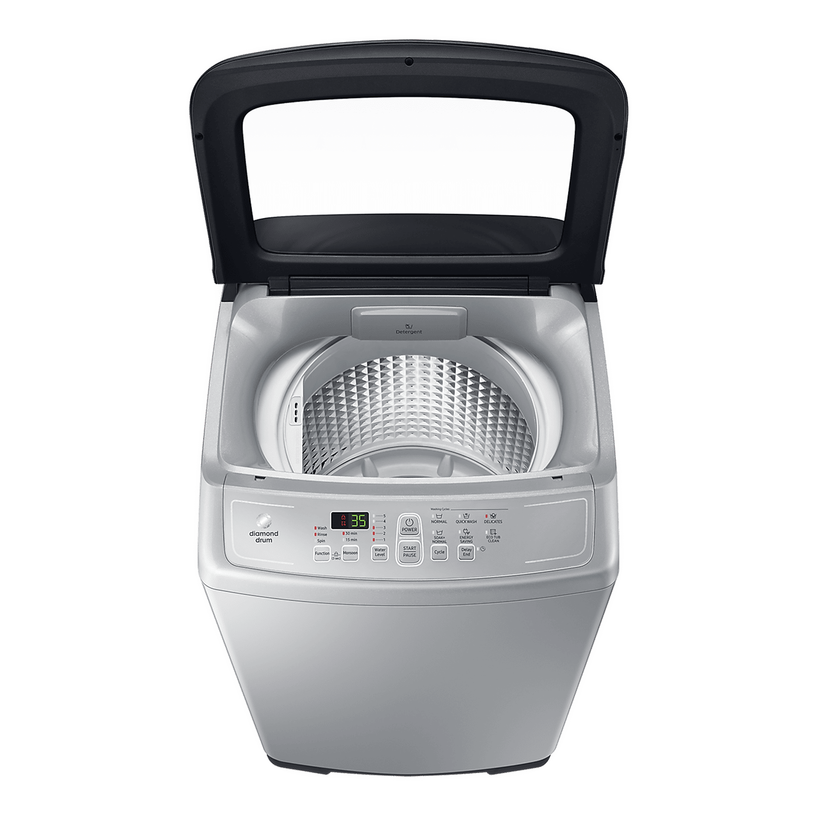 SAMSUNG 6.5 kg Inverter Fully Automatic Top Load Washing Machine (WA65A4002VS/TL, Diamond Drum, Imperial Silver) SAMSUNG 6.5 kg Inverter Fully Automatic Top Load Washing Machine (WA65A4002VS/TL, Diamond Drum, Imperial Silver)_6