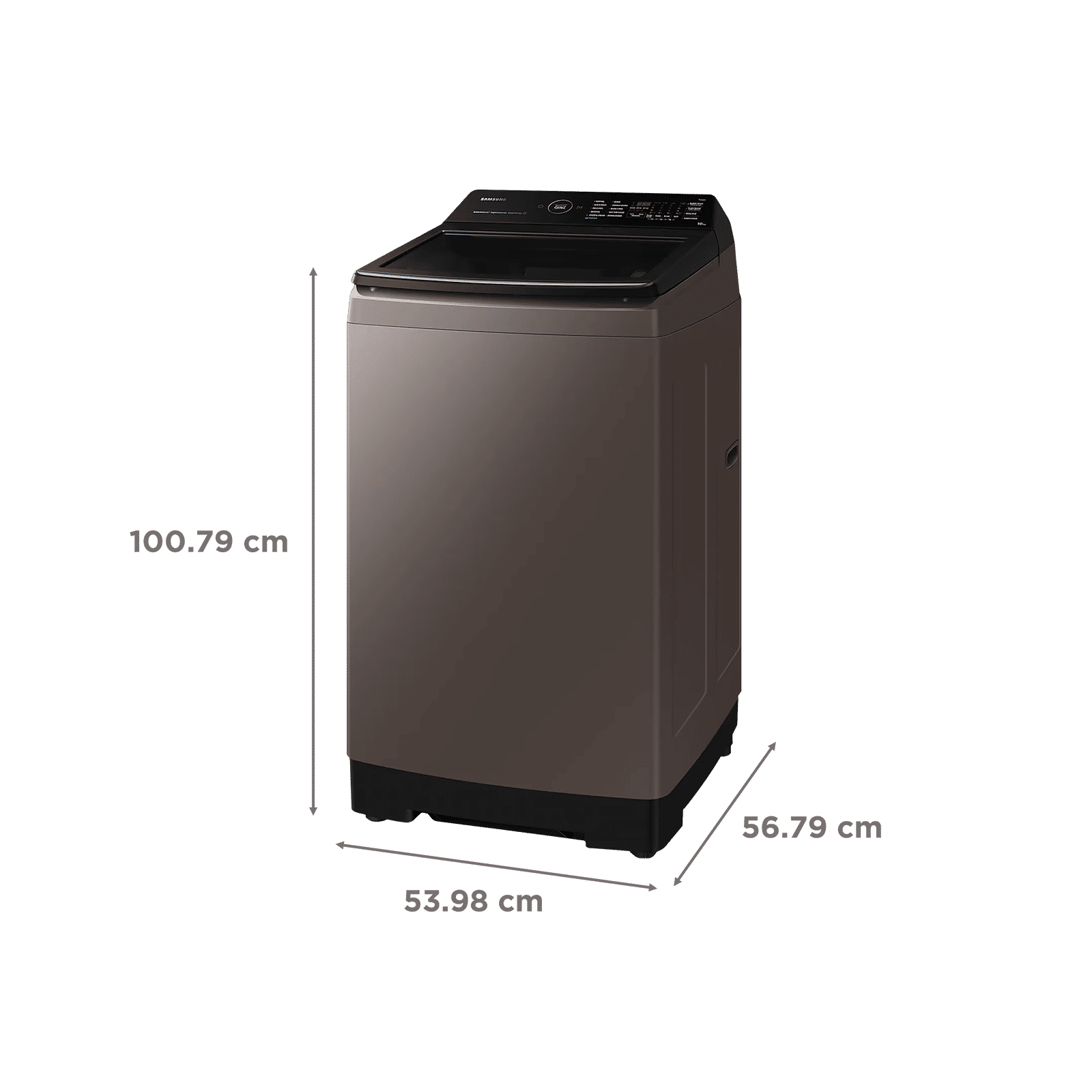 SAMSUNG 10 kg 5 Star Fully Automatic Top Load Washing Machine (WA10BG4686BRTL, in-built Heater, Rose Brown) SAMSUNG 10 kg 5 Star Fully Automatic Top Load Washing Machine (WA10BG4686BRTL, in-built Heater, Rose Brown)_3