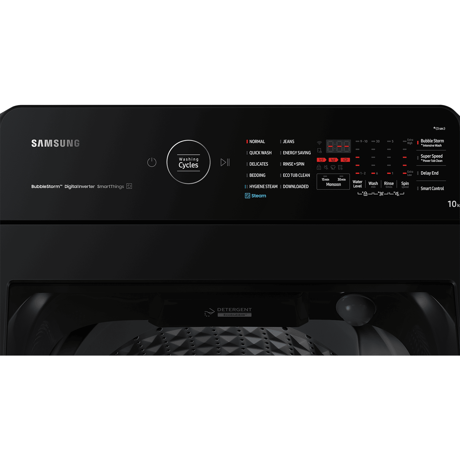 SAMSUNG 10 kg 5 Star Fully Automatic Top Load Washing Machine (WA10BG4686BRTL, in-built Heater, Rose Brown) SAMSUNG 10 kg 5 Star Fully Automatic Top Load Washing Machine (WA10BG4686BRTL, in-built Heater, Rose Brown)_4