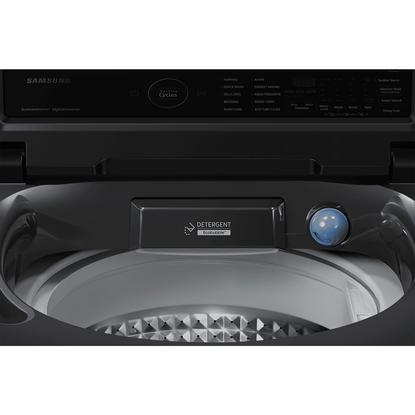 SAMSUNG 7 kg 5 Star Fully Automatic Top Load Washing Machine (WA70BG4545BDTL, Diamond Drum, Dark Gray) SAMSUNG 7 kg 5 Star Fully Automatic Top Load Washing Machine (WA70BG4545BDTL, Diamond Drum, Dark Gray)_13