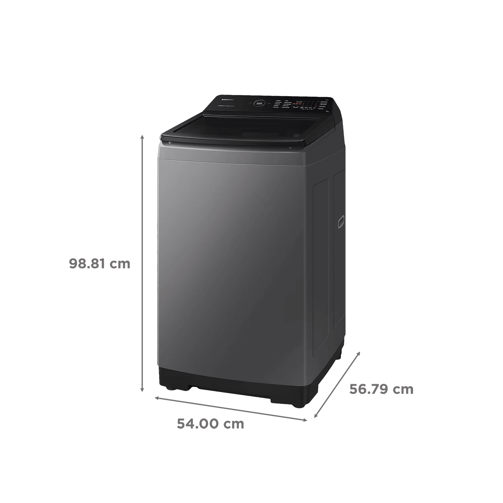 SAMSUNG 7 kg 5 Star Fully Automatic Top Load Washing Machine (WA70BG4545BDTL, Diamond Drum, Dark Gray) SAMSUNG 7 kg 5 Star Fully Automatic Top Load Washing Machine (WA70BG4545BDTL, Diamond Drum, Dark Gray)_3