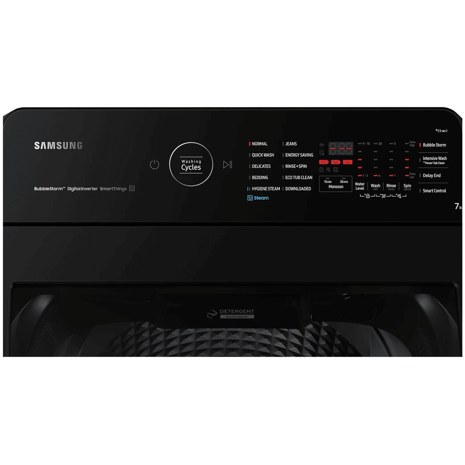 SAMSUNG 7 kg 5 Star Fully Automatic Top Load Washing Machine (WA70BG4582BRTL, Built-In Heater, Rose Brown)_4