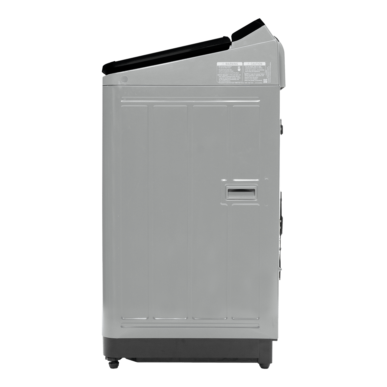 Panasonic 8 kg Fully Automatic Top Load Washing Machine (A10 Series, NA-F80A10CRB, Wash Wizard, Charcoal Inox Grey) Panasonic 8 kg Fully Automatic Top Load Washing Machine (A10 Series, NA-F80A10CRB, Wash Wizard, Charcoal Inox Grey)_10