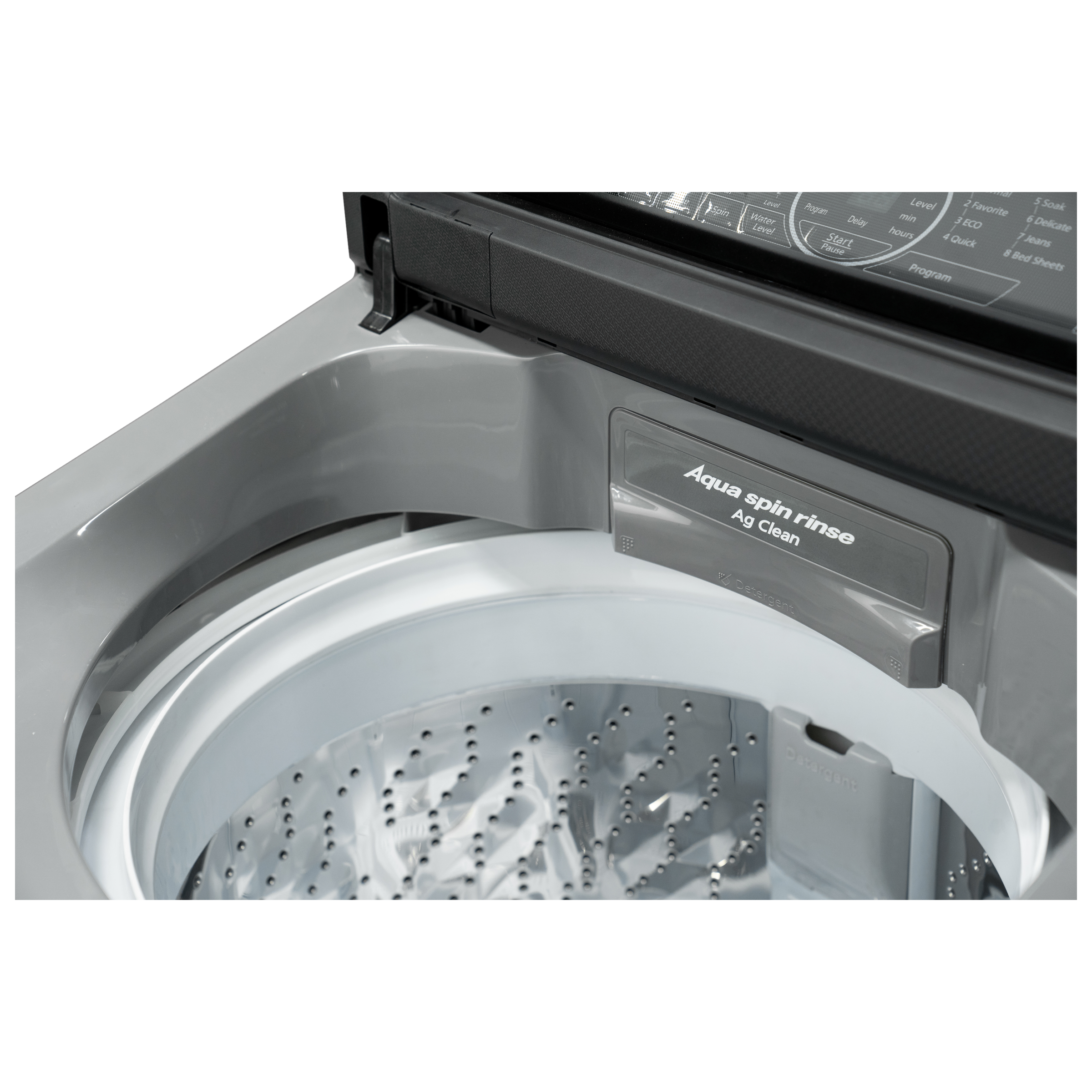 Panasonic 8 kg Fully Automatic Top Load Washing Machine (A10 Series, NA-F80A10CRB, Wash Wizard, Charcoal Inox Grey) Panasonic 8 kg Fully Automatic Top Load Washing Machine (A10 Series, NA-F80A10CRB, Wash Wizard, Charcoal Inox Grey)_8