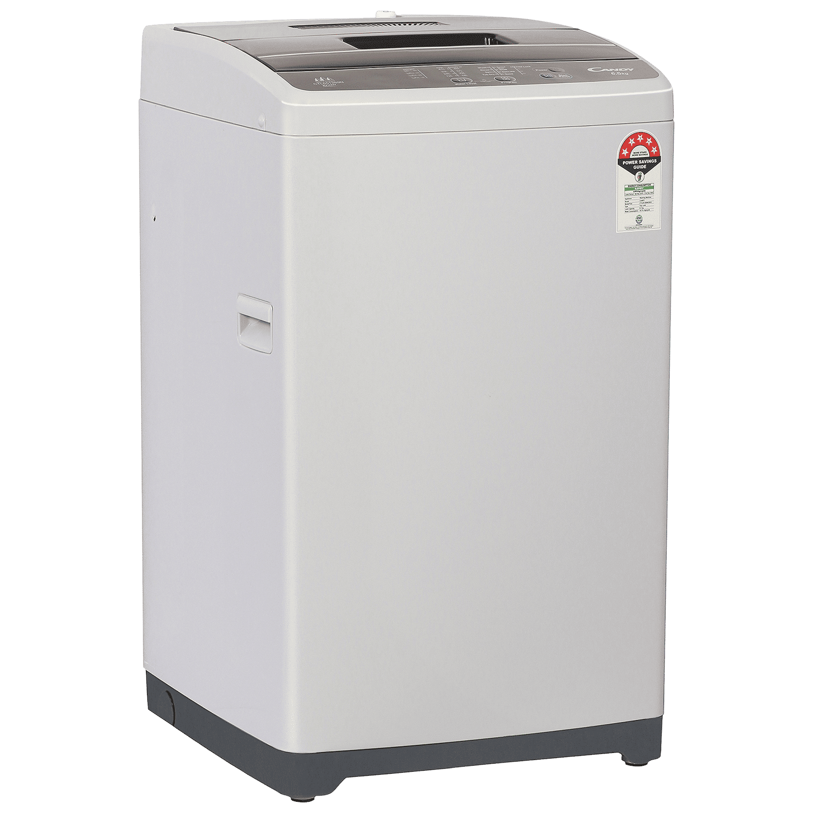 CANDY 6.5 Kg 5 Star Fully Automatic Top Load Washing Machine (CTL651269N, Stainless Steel Drum, Moonlight Grey) CANDY 6.5 Kg 5 Star Fully Automatic Top Load Washing Machine (CTL651269N, Stainless Steel Drum, Moonlight Grey)_5
