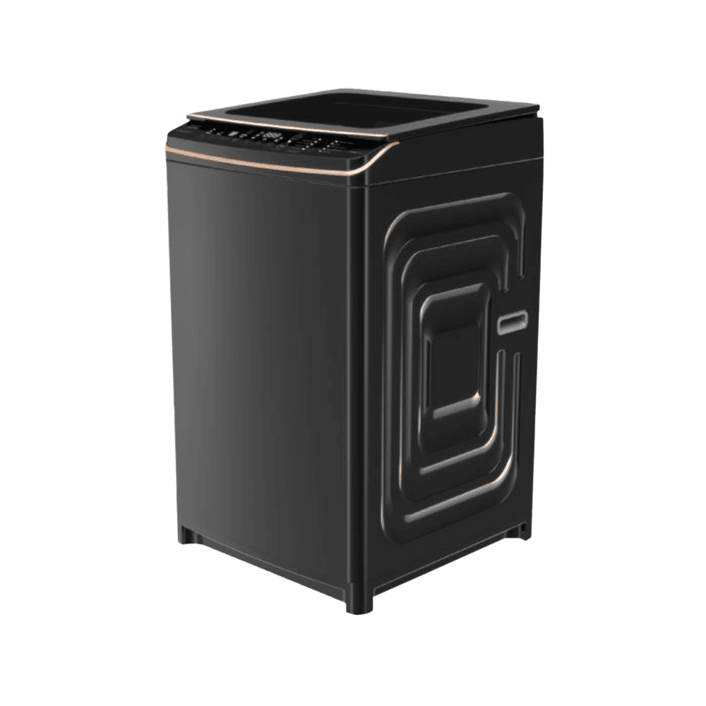 VOLTAS beko 7.5 Kg 5 Star Inverter Fully Automatic Top Load Washing Machine (WTL75VPSGH, Dust Resistant, Black)_6