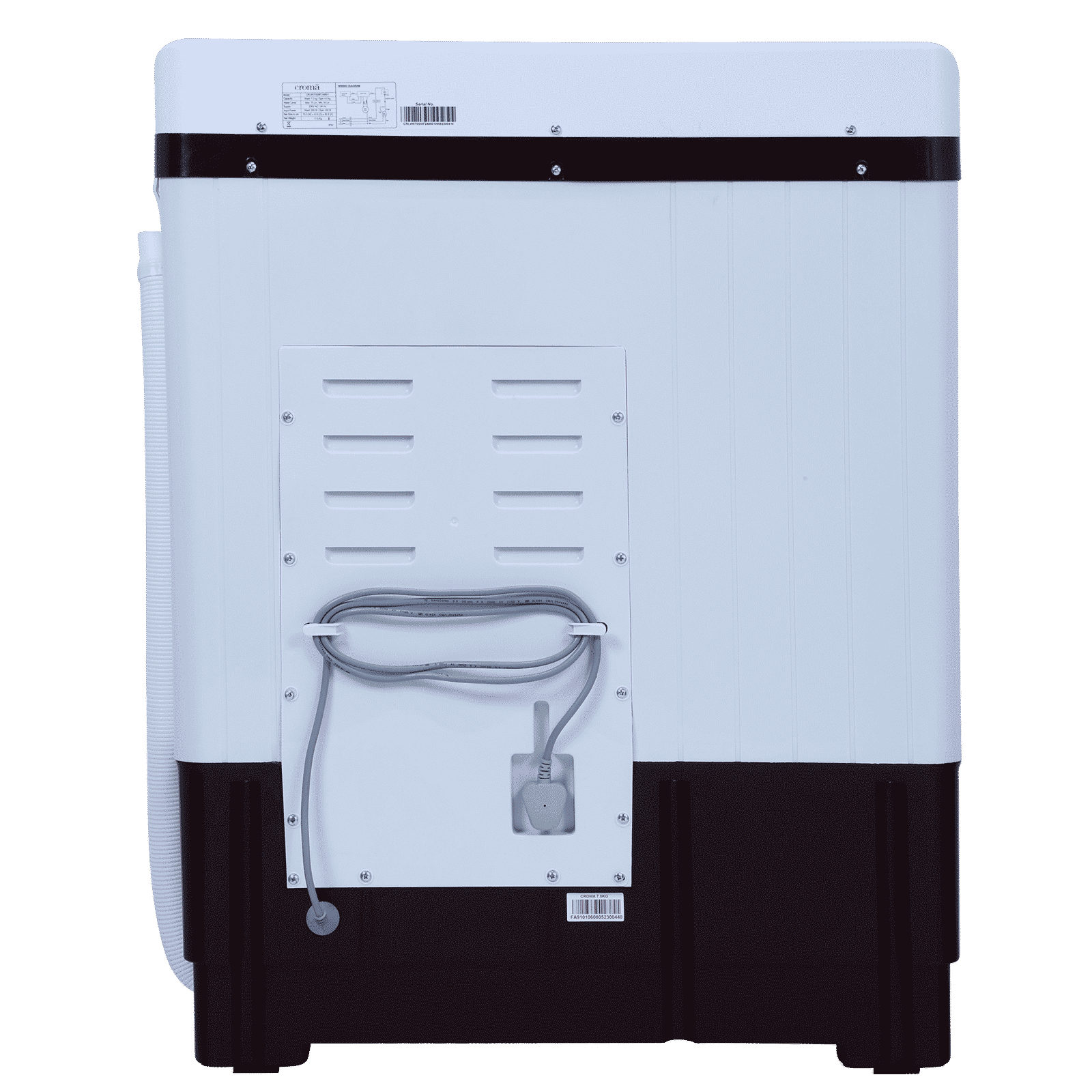 Croma 7 kg 5 Star Semi Automatic Washing Machine with Built-in Soak Function (Burgundy) Croma 7 kg 5 Star Semi Automatic Washing Machine with Built-in Soak Function (Burgundy)_10