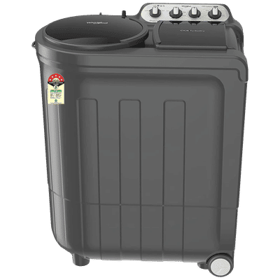 Whirlpool 7.5Kg 5 Star Semi- Automatic Washing Machine with In-Built Scrubber (Ace Turbo Dry, 30233, Grey Dazzle)