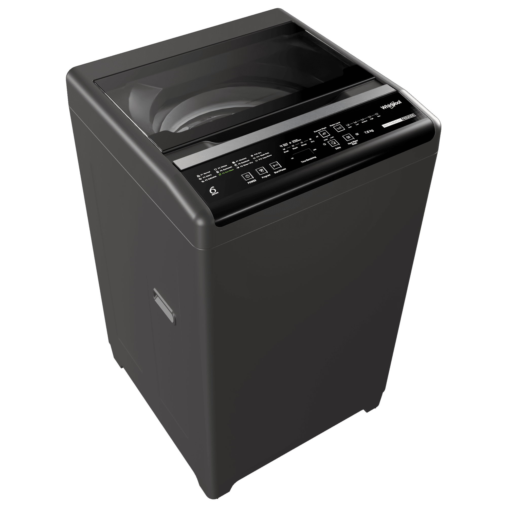 Whirlpool 7.5 kg Fully Automatic Top Load Washing Machine (WhiteMagic Premier, 31599, Spiro Wash Action, Grey)_5