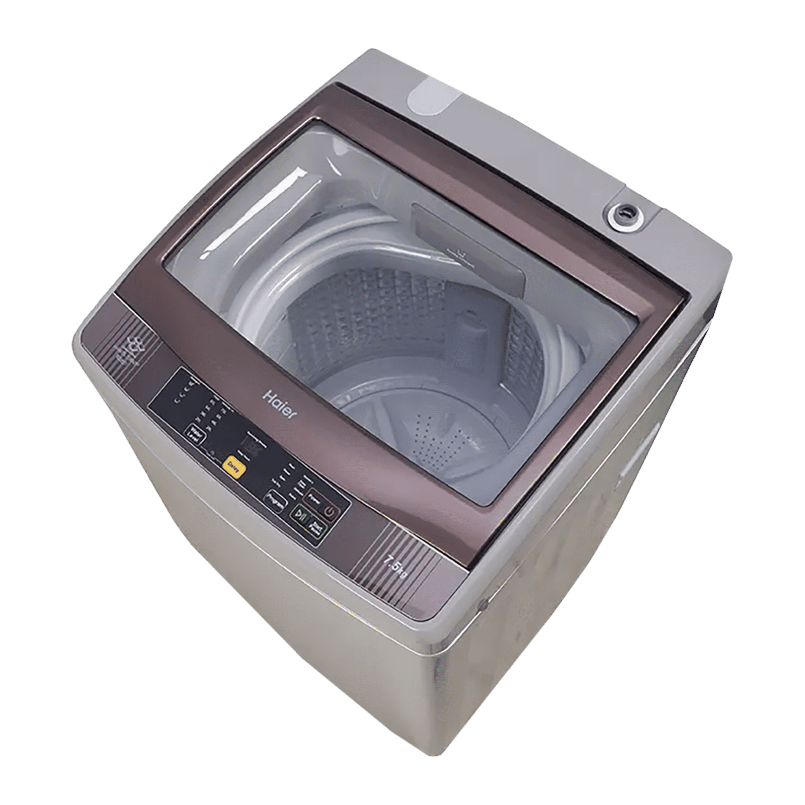 Haier 7.5 Kg 5 Star Fully Automatic Top Load Washing Machine (HWM75-708S5NZP, Oceanus Wave Drum, Brown Grey) Haier 7.5 Kg 5 Star Fully Automatic Top Load Washing Machine (HWM75-708S5NZP, Oceanus Wave Drum, Brown Grey)_8