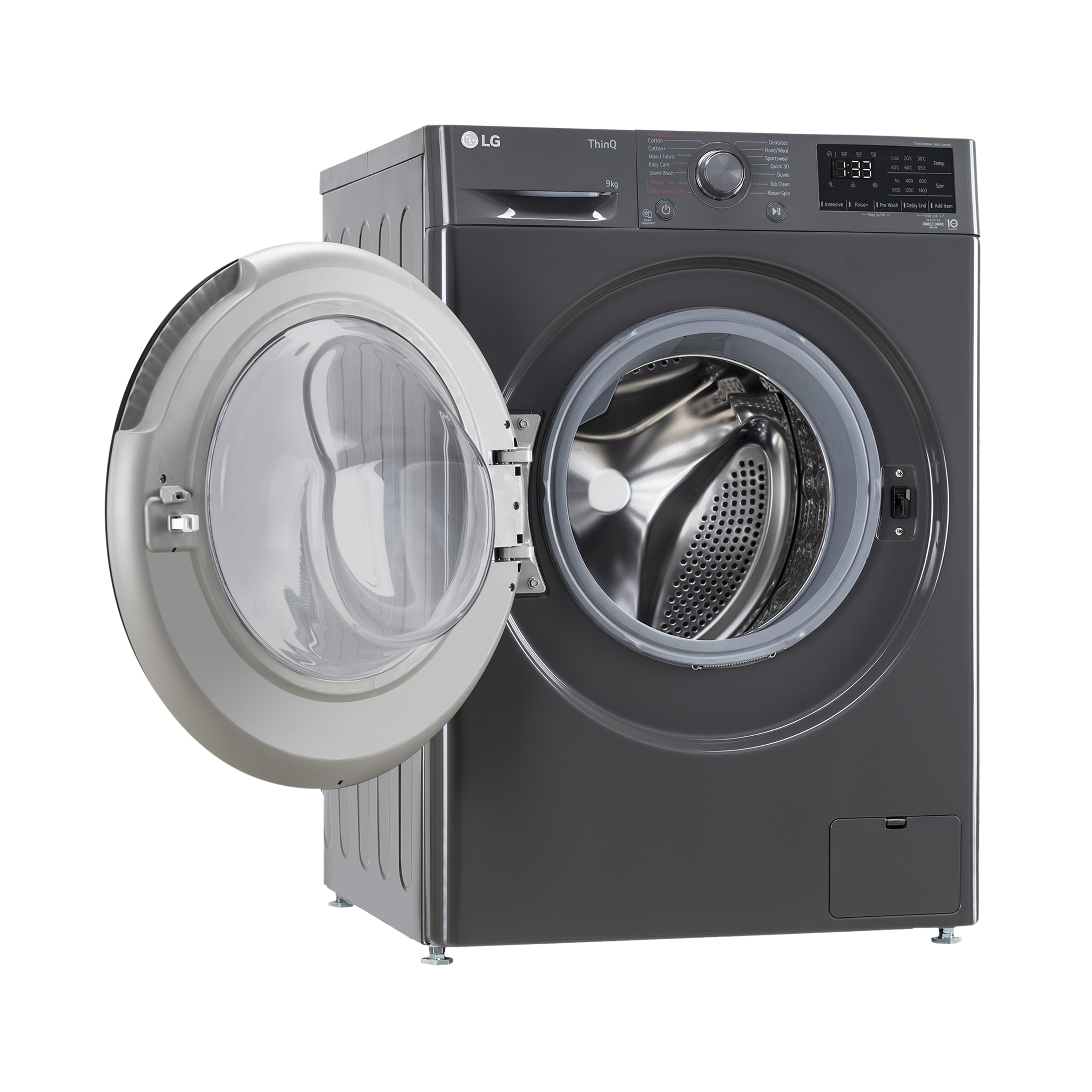 LG 8 Kg 5 Star Inverter Fully Automatic Front Load Washing Machine (FHP1208A5M.AMBQEIL, In-built Heater, Middle Black) LG 8 Kg 5 Star Inverter Fully Automatic Front Load Washing Machine (FHP1208A5M.AMBQEIL, In-built Heater, Middle Black)_12