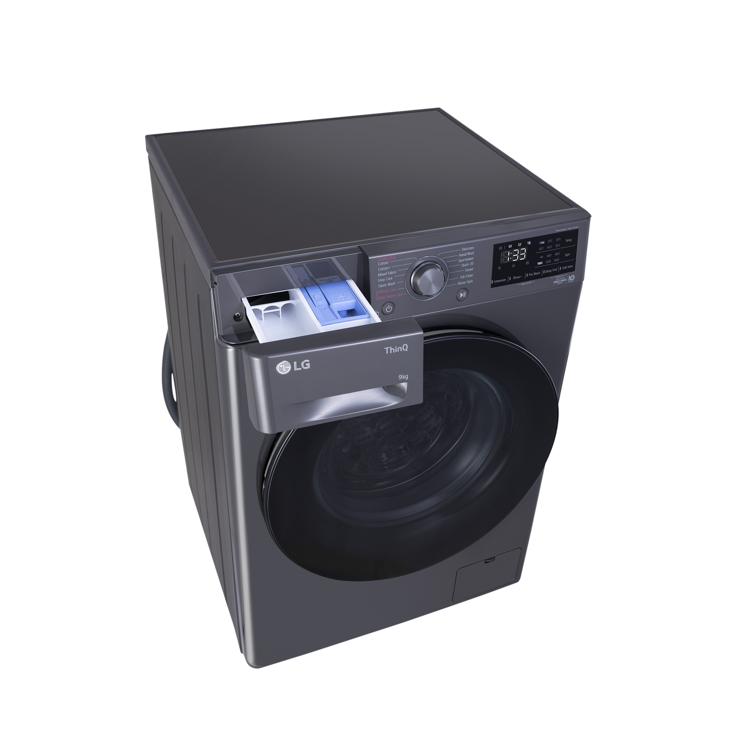 LG 8 Kg 5 Star Inverter Fully Automatic Front Load Washing Machine (FHP1208A5M.AMBQEIL, In-built Heater, Middle Black) LG 8 Kg 5 Star Inverter Fully Automatic Front Load Washing Machine (FHP1208A5M.AMBQEIL, In-built Heater, Middle Black)_15