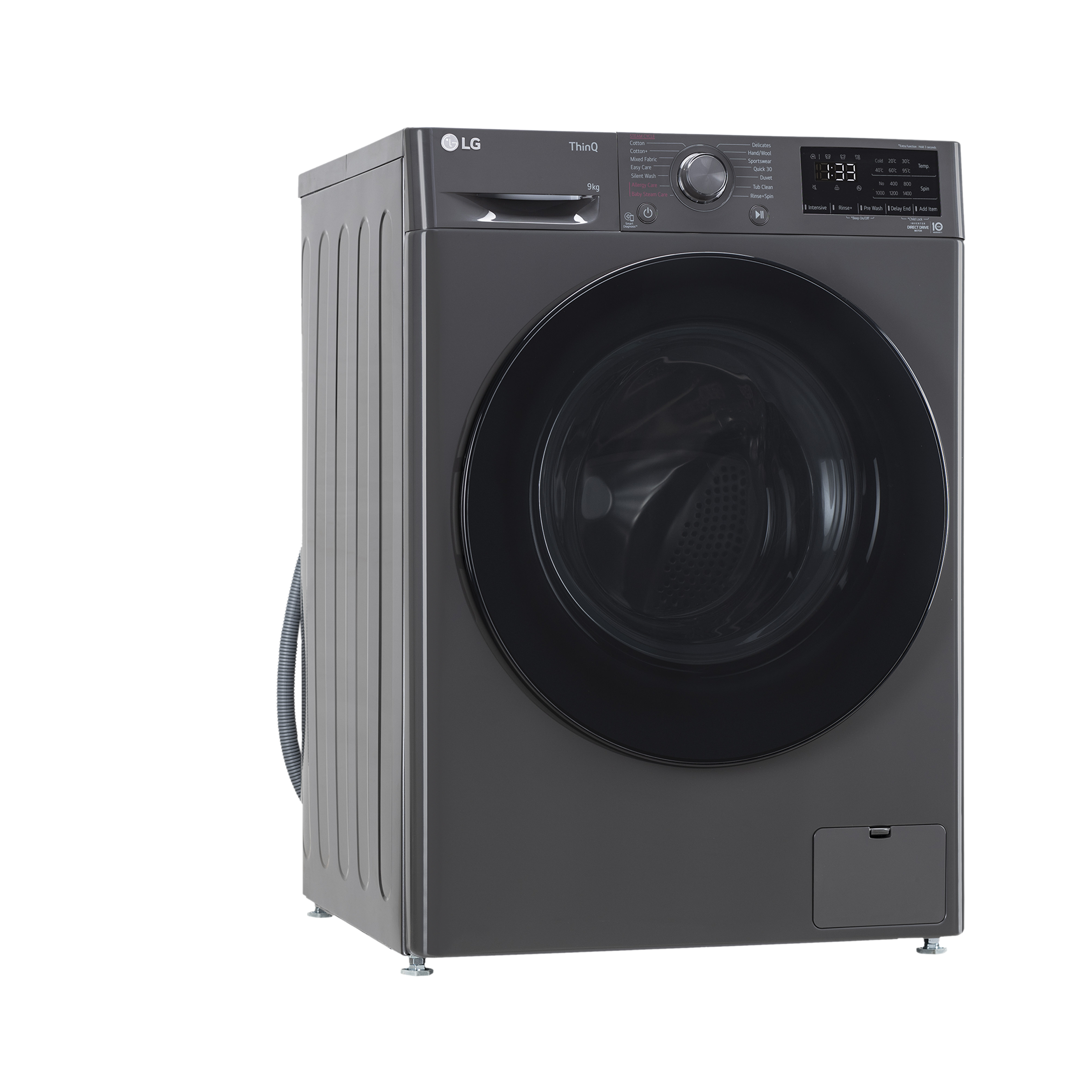 LG 8 Kg 5 Star Inverter Fully Automatic Front Load Washing Machine (FHP1208A5M.AMBQEIL, In-built Heater, Middle Black) LG 8 Kg 5 Star Inverter Fully Automatic Front Load Washing Machine (FHP1208A5M.AMBQEIL, In-built Heater, Middle Black)_5