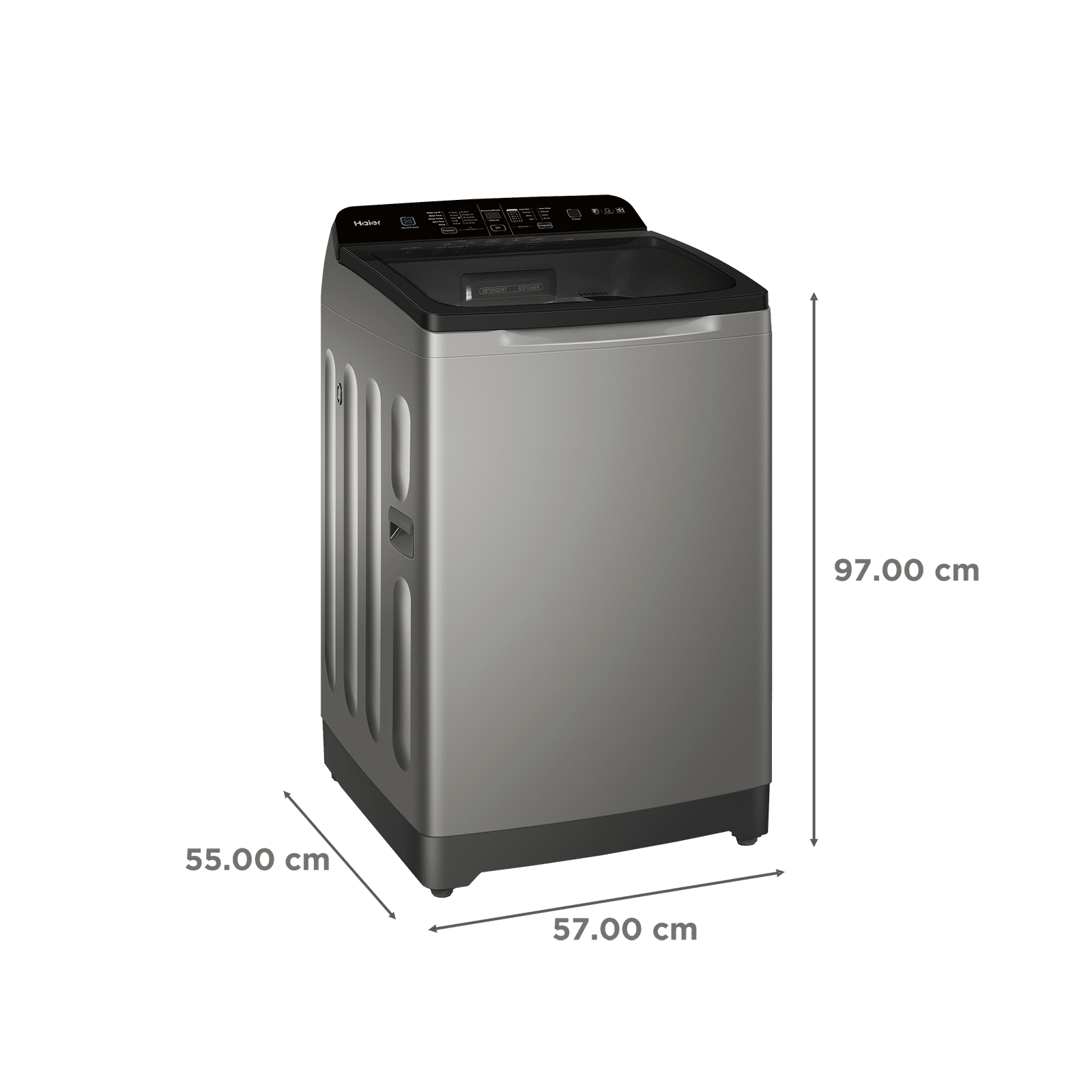 Haier 7.5 kg Fully Automatic Top Load Washing Machine (HWM75-H678ES5, In-built Heater, Silver Brown) Haier 7.5 kg Fully Automatic Top Load Washing Machine (HWM75-H678ES5, In-built Heater, Silver Brown)_3