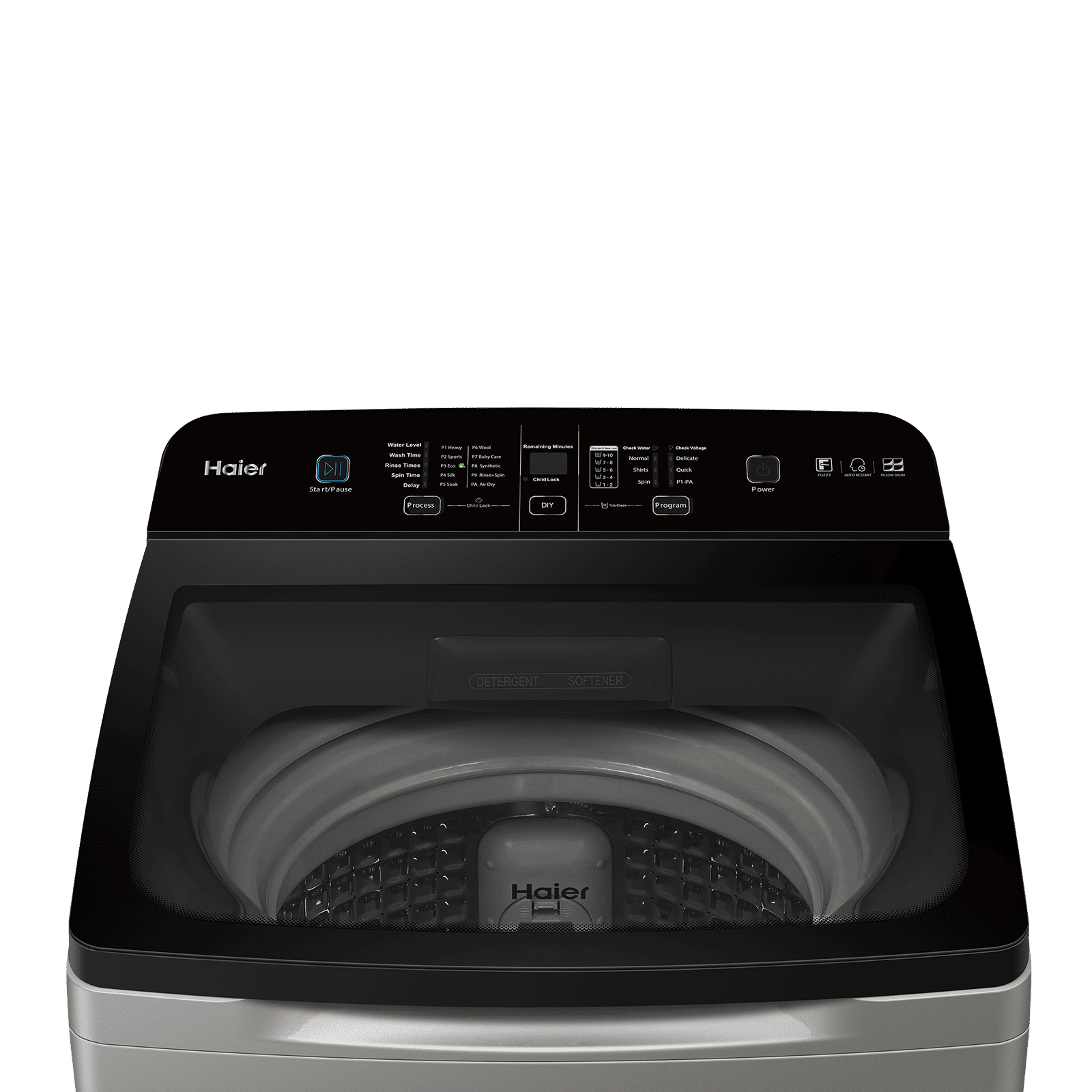 Haier 7.5 kg Fully Automatic Top Load Washing Machine (HWM75-H678ES5, In-built Heater, Silver Brown) Haier 7.5 kg Fully Automatic Top Load Washing Machine (HWM75-H678ES5, In-built Heater, Silver Brown)_4