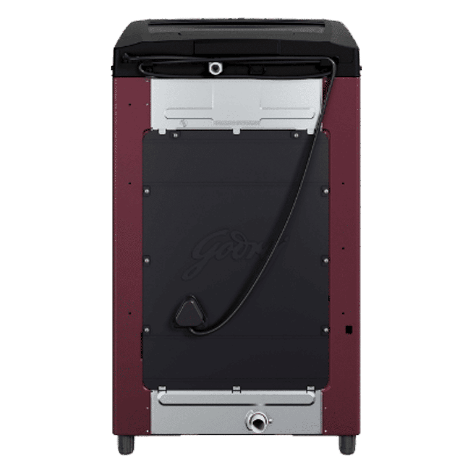 Godrej 6.5 kg 5 Star Fully Automatic Washing Machine with Stainless Steel Tub (Audra, Autumn Red)_5
