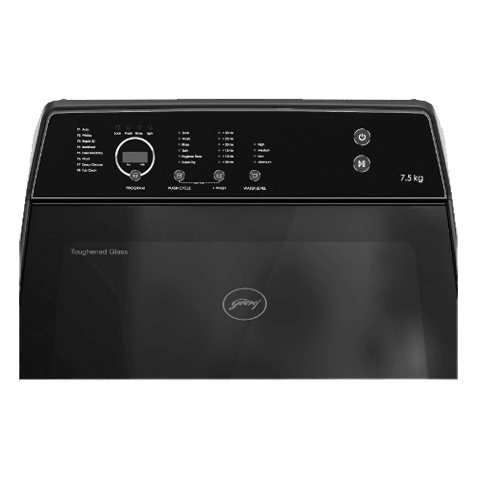 Godrej 7.5 kg 5 Star Fully Automatic Washing Machine with Stainless Steel Tub (Velvet, Metallic Black)_2