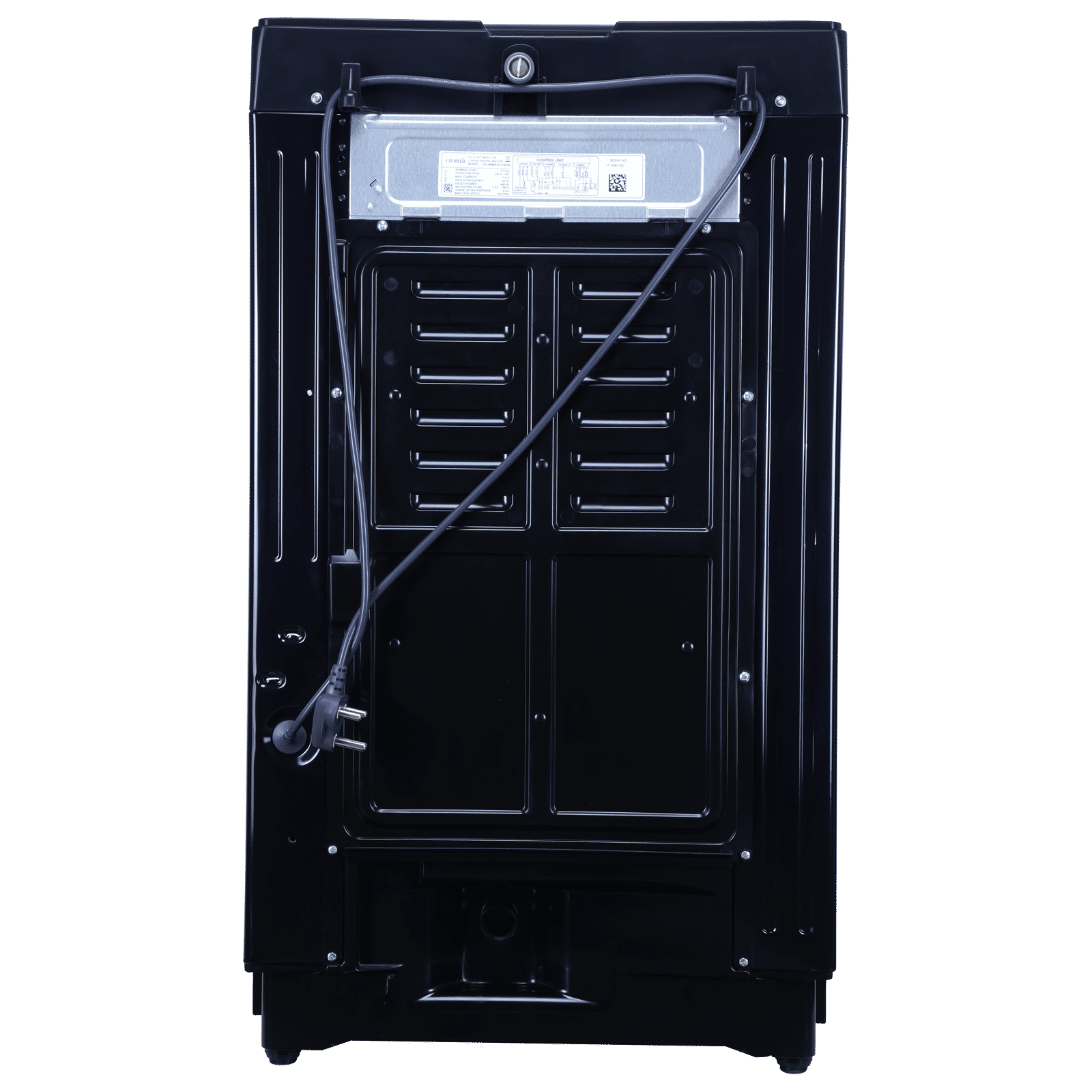 Croma 8 kg 5 Star Fully Automatic Top Load Washing Machine ( In-built Heater, Pure Black)_9