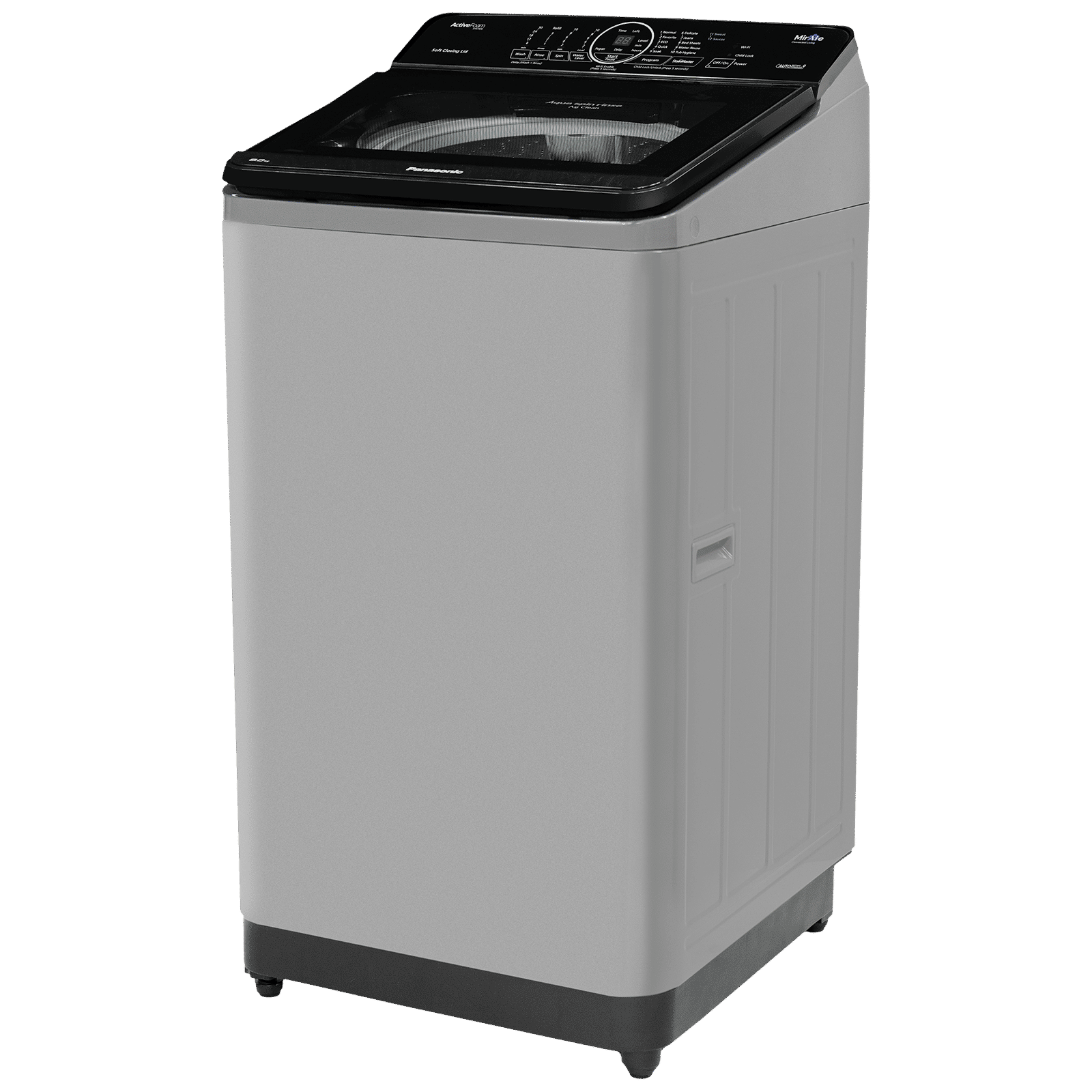 Panasonic 8 kg Fully Automatic Top Load Washing Machine (X10, NA-F80X10CRB, 12 Wash Programmes, Charcoal Inox Grey) Panasonic 8 kg Fully Automatic Top Load Washing Machine (X10, NA-F80X10CRB, 12 Wash Programmes, Charcoal Inox Grey)_6
