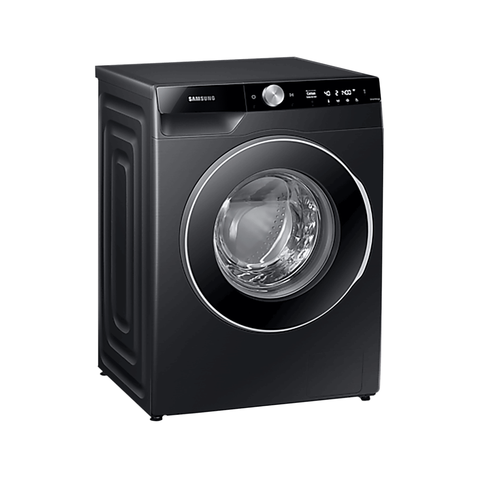 SAMSUNG 8 kg 5 Star Inverter Fully Automatic Front Load Washing Machine (WW80T604DLB1TL, Built-in Heater, Black Caviar)_5