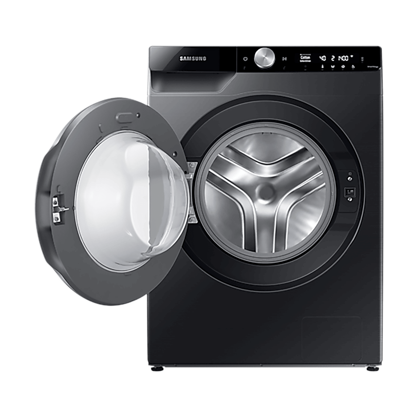 SAMSUNG 8 kg 5 Star Inverter Fully Automatic Front Load Washing Machine (WW80T604DLB1TL, Built-in Heater, Black Caviar)_7