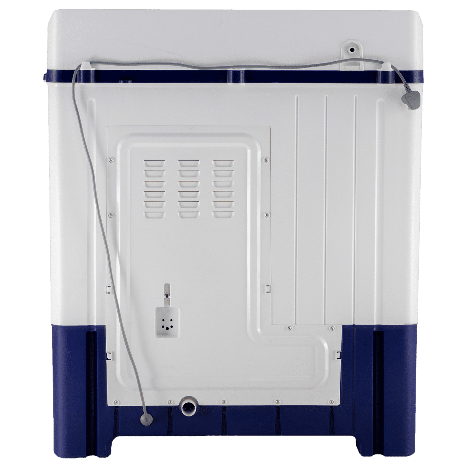 VOLTAS beko 8 kg Semi Automatic Washing Machine with Water Level Adjuster (WTT80DBLTF, Blue)_6