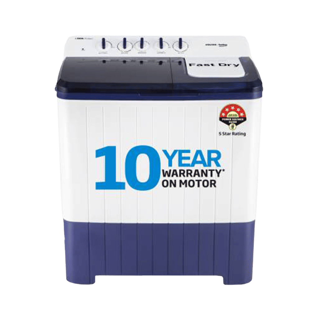VOLTAS beko 14 kg 5 Star Semi Automatic Washing Machine with Cassette Filter (WTT140UPA/BL5KPTD, Blue) VOLTAS beko 14 kg 5 Star Semi Automatic Washing Machine with Cassette Filter (WTT140UPA/BL5KPTD, Blue)_1