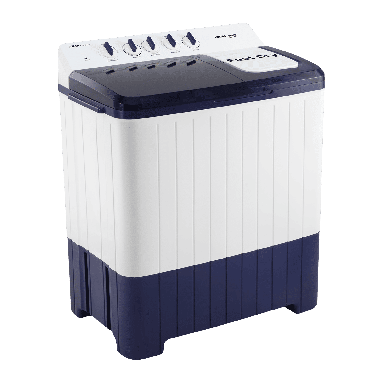 VOLTAS beko 14 kg 5 Star Semi Automatic Washing Machine with Cassette Filter (WTT140UPA/BL5KPTD, Blue) VOLTAS beko 14 kg 5 Star Semi Automatic Washing Machine with Cassette Filter (WTT140UPA/BL5KPTD, Blue)_4