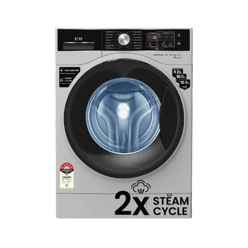 IFB 8 kg 5 Star Fully Automatic Front Load Washing Machine (Senator SXS 8012, In-built Heater, Silver)_1