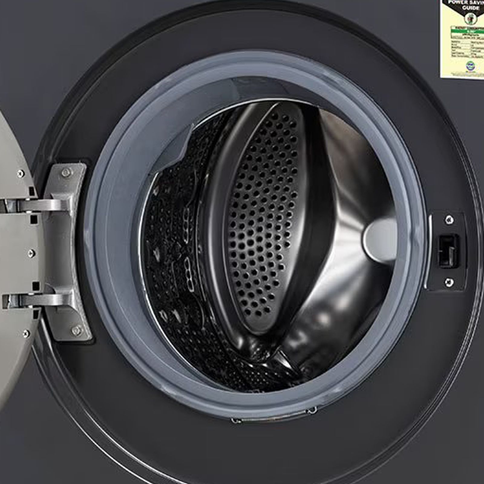LG 10 kg 5 Star Fully Automatic Front Load Washing Machine (FHP1410Z5M.AMBQEIL, AI Direct Drive, Middle Black)_7