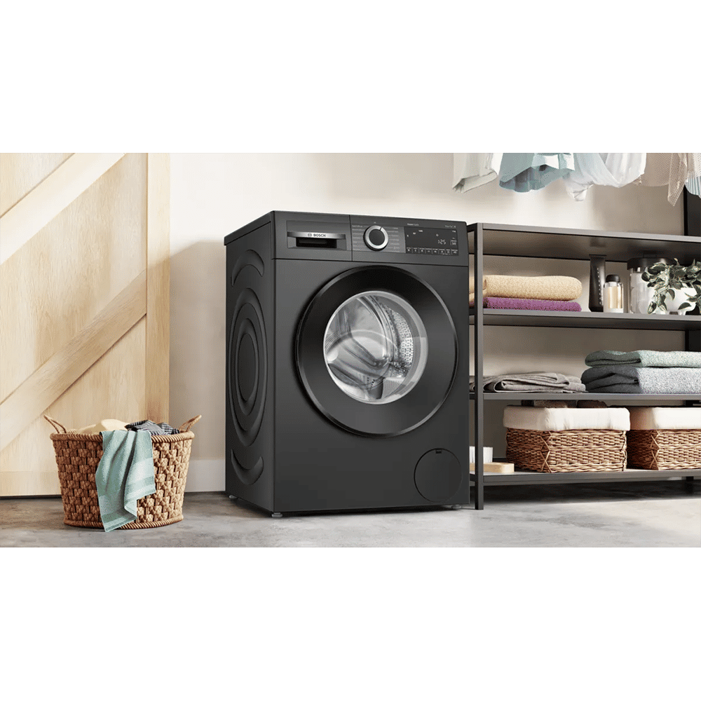 BOSCH 8 kg Fully Automatic Front Load Washing Machine (Serie 6, WGA1340TIN, 10 Wash Programs, Black Grey)_8