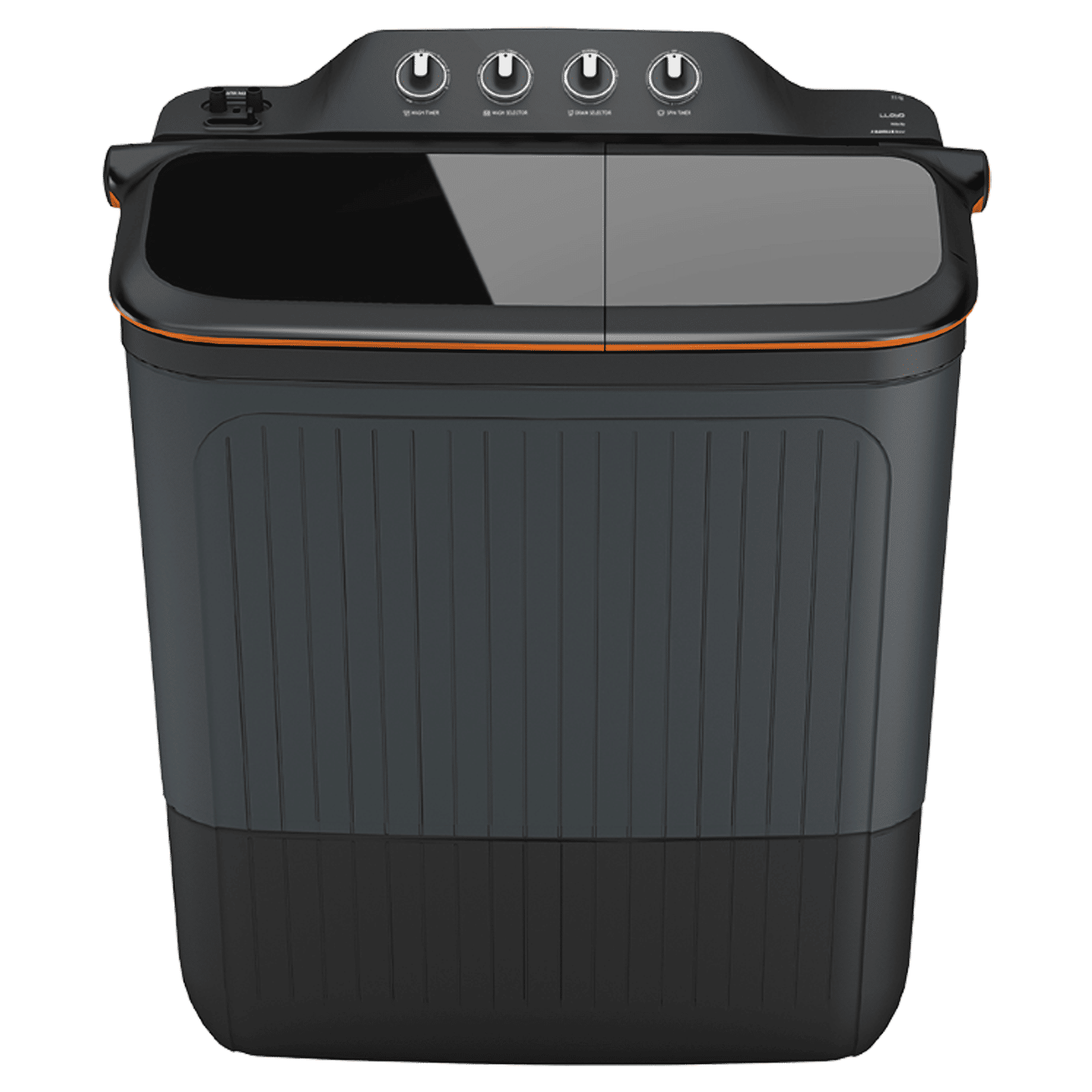 LLOYD 8 kg 5 Star Semi Automatic Washing Machine with 3 Wash Programs (GLWMS80AVGEL, Grey) LLOYD 8 kg 5 Star Semi Automatic Washing Machine with 3 Wash Programs (GLWMS80AVGEL, Grey)_1