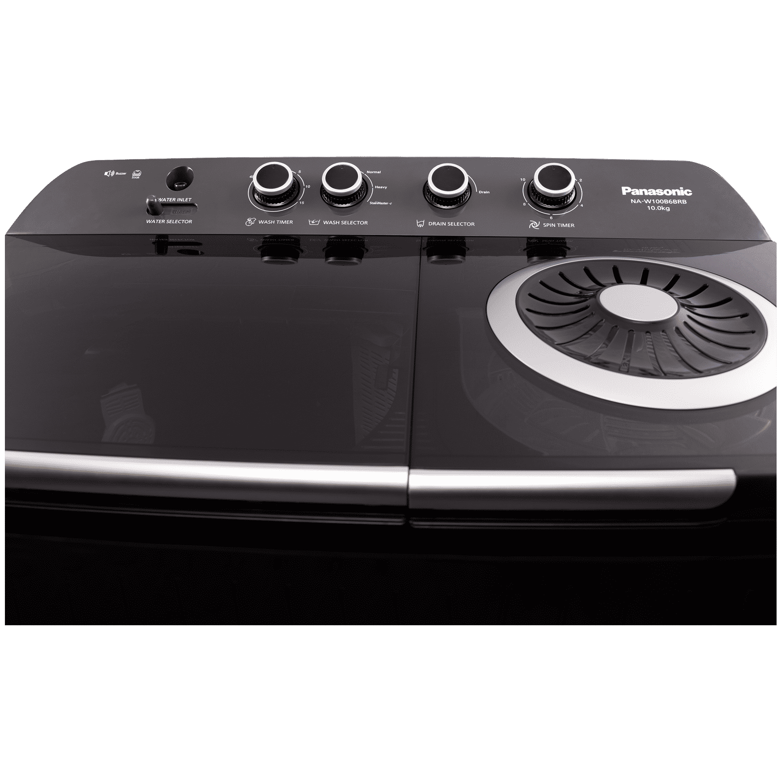 Panasonic 10 kg 5 Star Semi Automatic Washing Machine with Lint Filter (NA-W100B6BRB, Black) Panasonic 10 kg 5 Star Semi Automatic Washing Machine with Lint Filter (NA-W100B6BRB, Black)_4