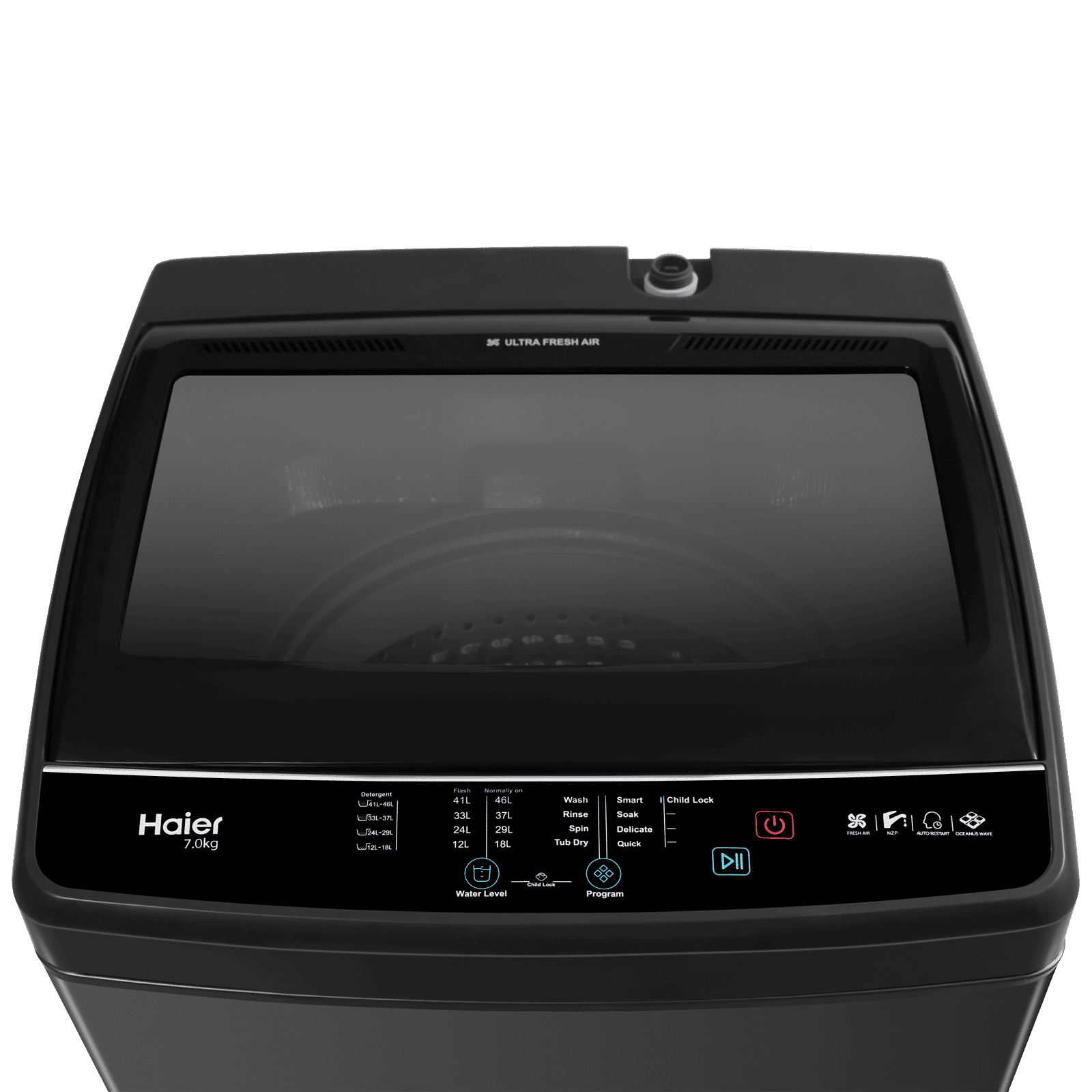 Haier 7 kg 5 Star Fully Automatic Top Load Washing Machine (HWM70-306ES5, 8 Wash Programs, Grey Brown) Haier 7 kg 5 Star Fully Automatic Top Load Washing Machine (HWM70-306ES5, 8 Wash Programs, Grey Brown)_2