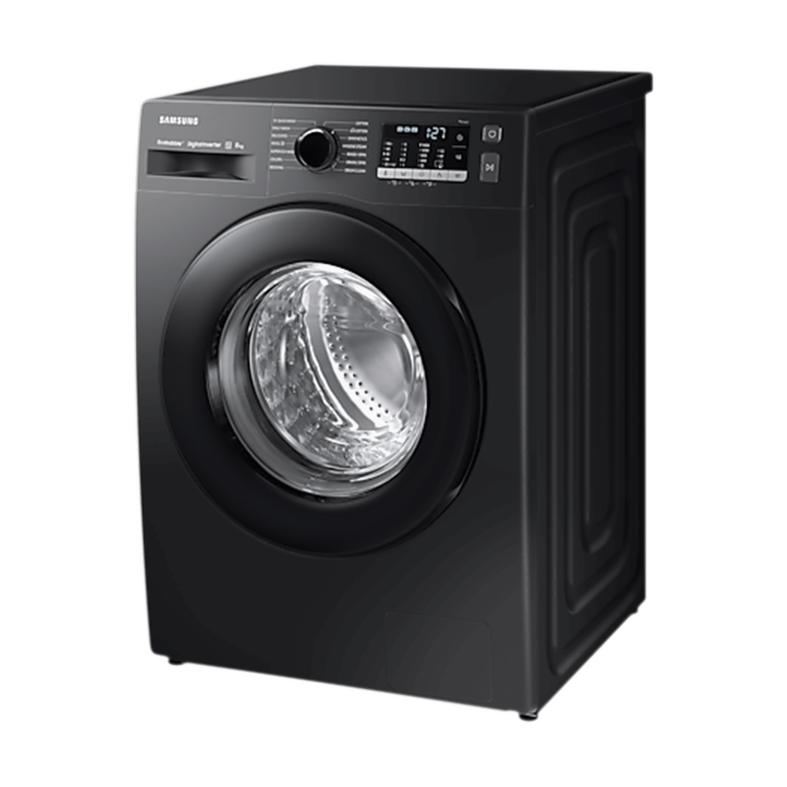 SAMSUNG 8 kg 5 Star Inverter Fully Automatic Front Load Washing Machine (WW80TA046AB1TL, Hygiene Steam, Diamond Drum, Black)_11
