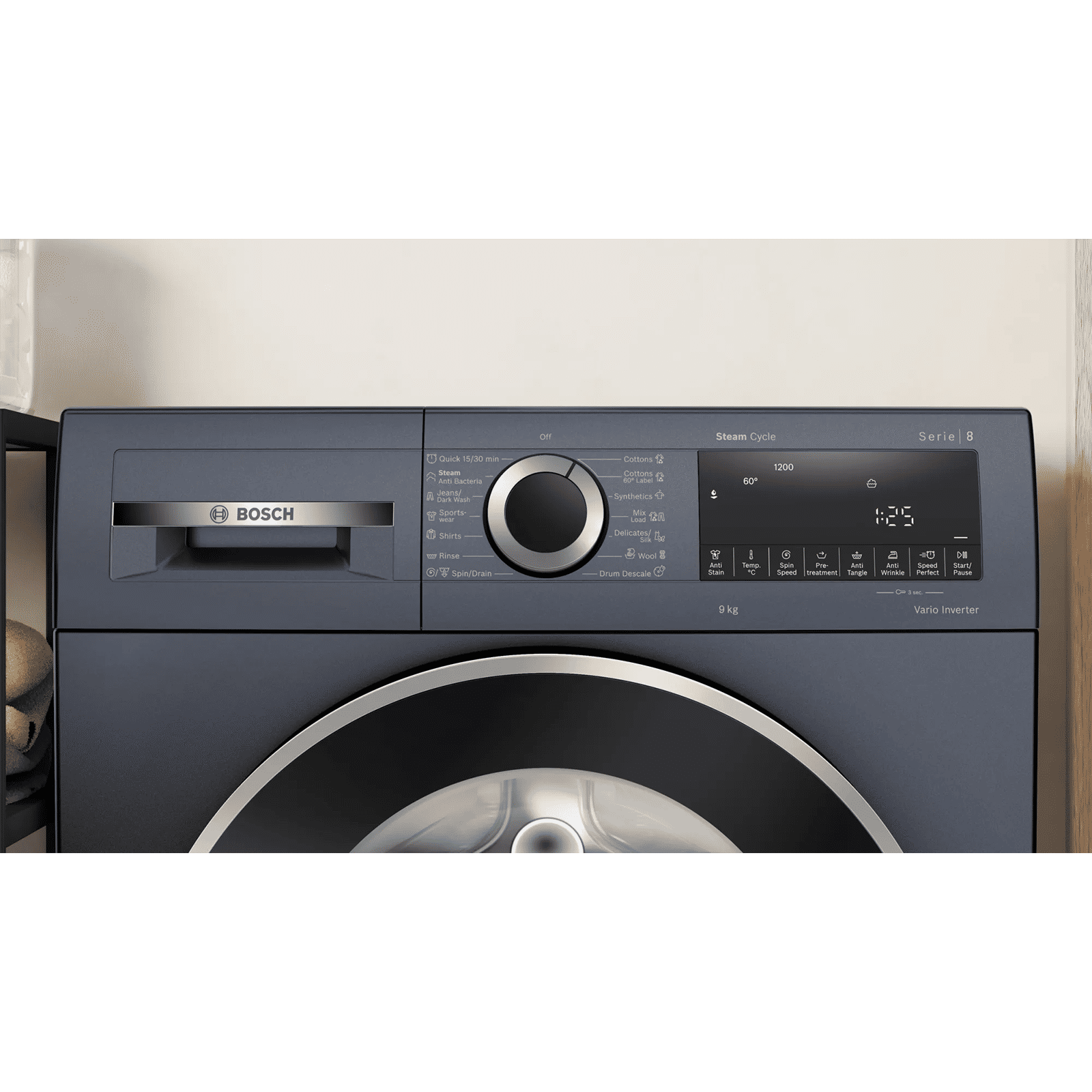 BOSCH 9 kg 5 Star Fully Automatic Front Load Washing Machine (Series 6, WGA1420PIN, Anti Wrinkle Feature, Dark Lake)_8