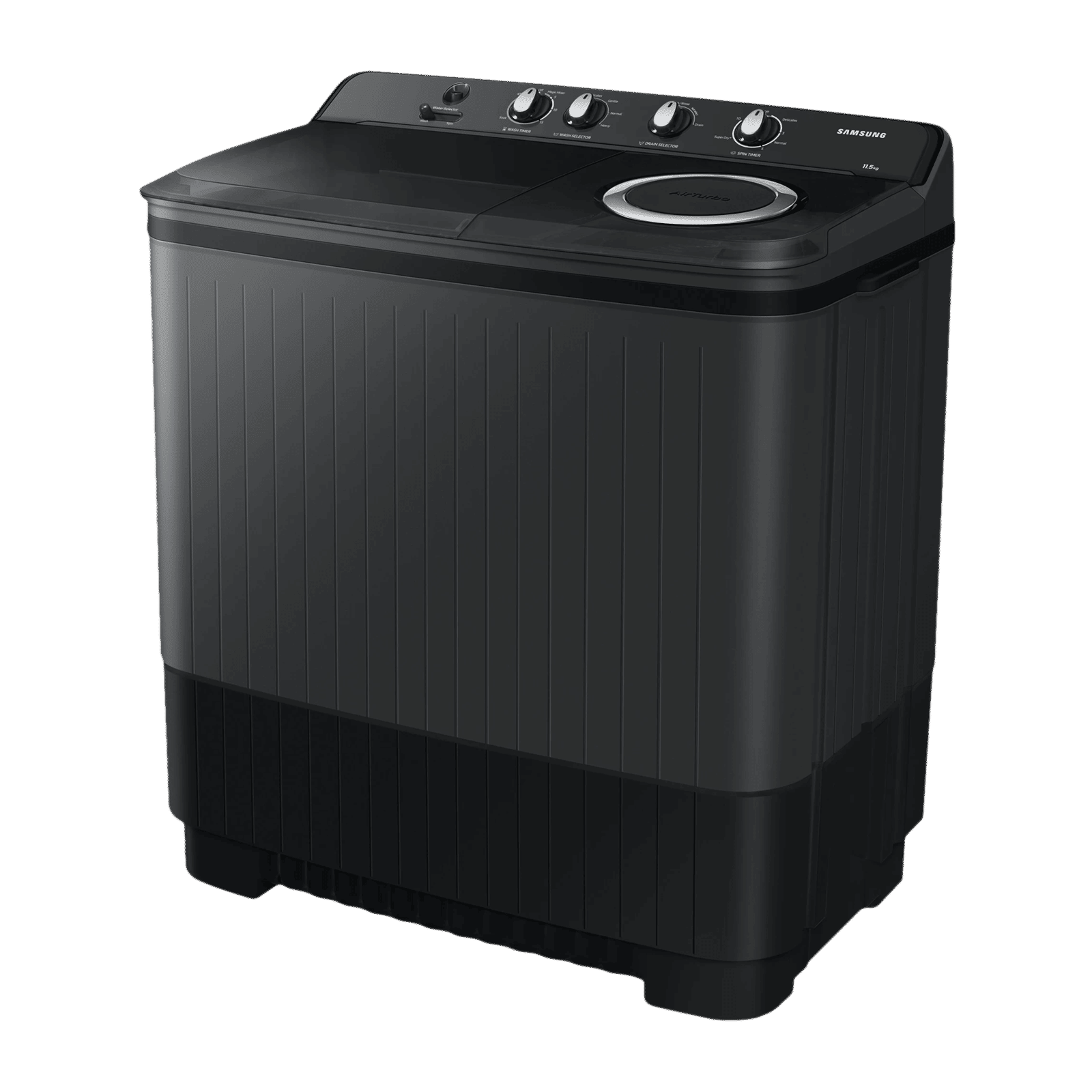 SAMSUNG 11.5 kg 5 Star Semi Automatic Washing Machine with Hexa Storm Pulsator (WT11A4260GD/TL, Dark Grey) SAMSUNG 11.5 kg 5 Star Semi Automatic Washing Machine with Hexa Storm Pulsator (WT11A4260GD/TL, Dark Grey)_5