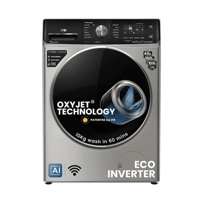 IFB 10 kg 5 Star Wi-Fi Inverter Fully Automatic Front Load Washing Machine (Executive Plus VSC 1014, Oxyjet Technology, STS VCM)