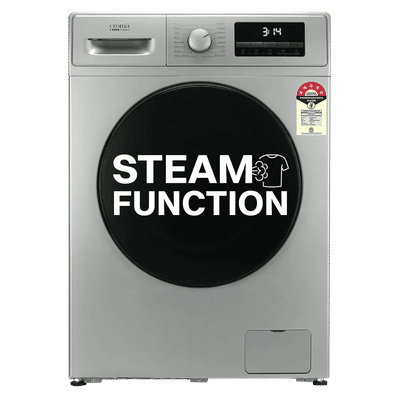Croma 7 kg 5 Star Fully Automatic Front Load Washing Machine (CRLW070FLF316251, Silver Grey)