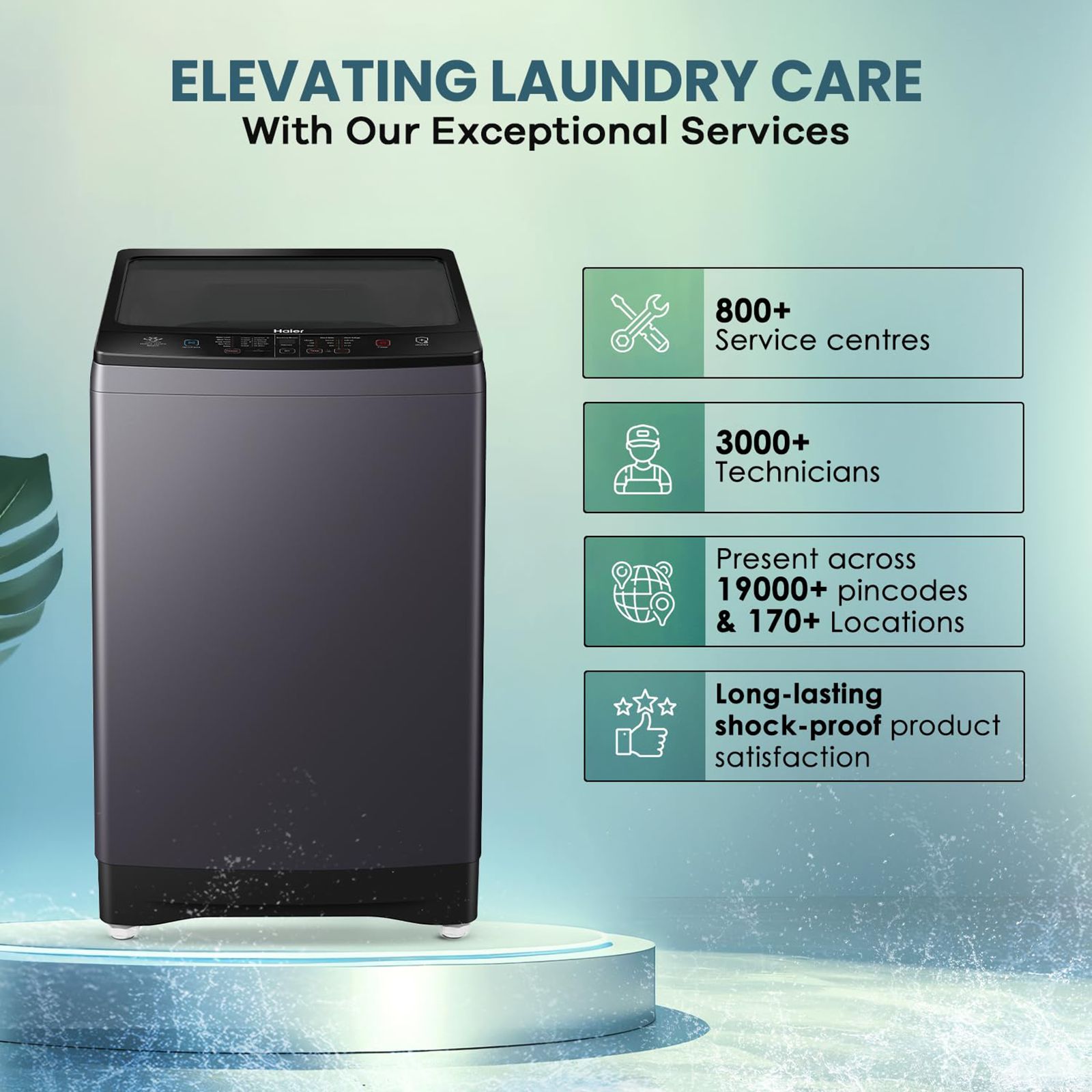 Haier 10.5 kg 5 Star Fully Automatic Top Load Washing Machine (HWM105-826S6, Oceanus Wave Drum, Starry Silver) Haier 10.5 kg 5 Star Fully Automatic Top Load Washing Machine (HWM105-826S6, Oceanus Wave Drum, Starry Silver)_11