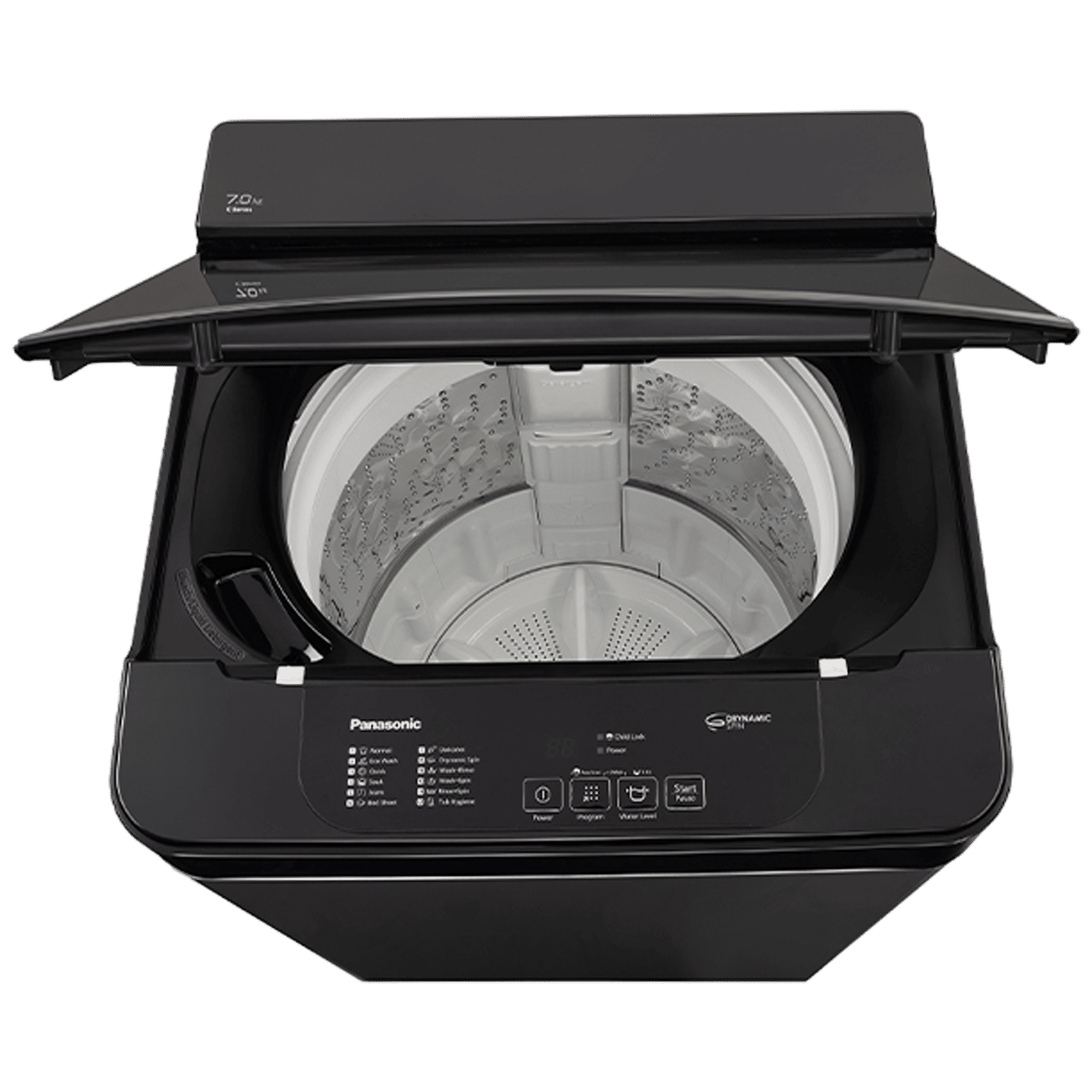 Panasonic 7 kg 5 Star Fully Automatic Top Load Washing Machine (NA-F70C2LRB, Lint Filter, Sizzling Silver)_7