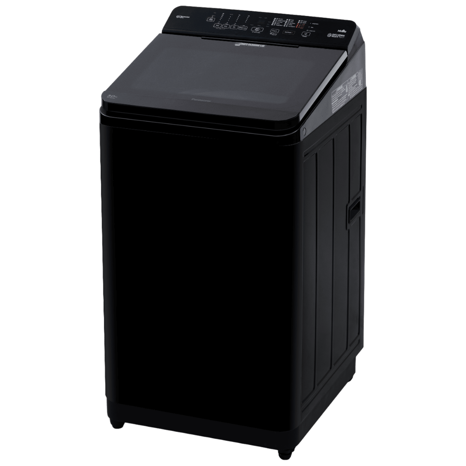 Panasonic 7 kg 5 Star Wi-Fi Fully Automatic Top Load Washing Machine (NA-F70V11PRB, Weather Alert & Recommendation, Jet Black)_10