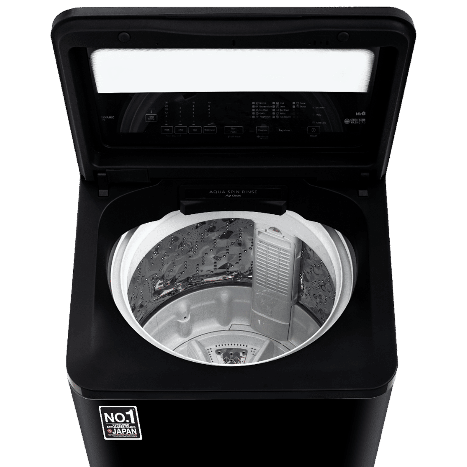 Panasonic 7 kg 5 Star Wi-Fi Fully Automatic Top Load Washing Machine (NA-F70V11PRB, Weather Alert & Recommendation, Jet Black)_6
