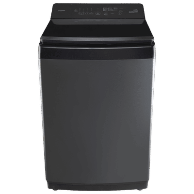 Panasonic 10 kg 5 Star Wi-Fi Fully Automatic Top Load Washing Machine (NA-F100VD1BB, Weather Alert & Recommendation, Black Silver)