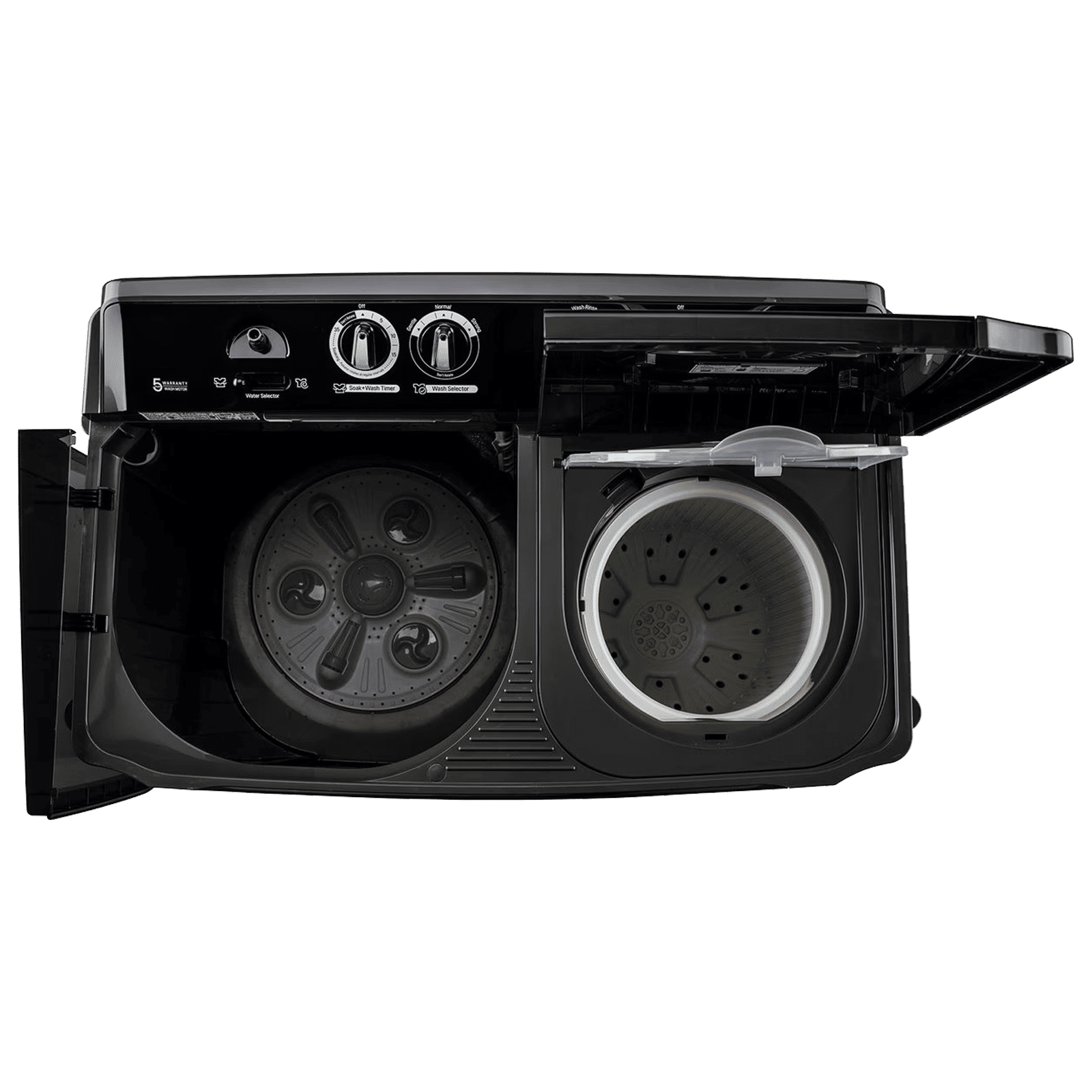 LG 11.5 kg 5 Star Semi Automatic Washing Machine with Wind Jet Dry Technology (P115ASLAZ, Full Black) LG 11.5 kg 5 Star Semi Automatic Washing Machine with Wind Jet Dry Technology (P115ASLAZ, Full Black)_7