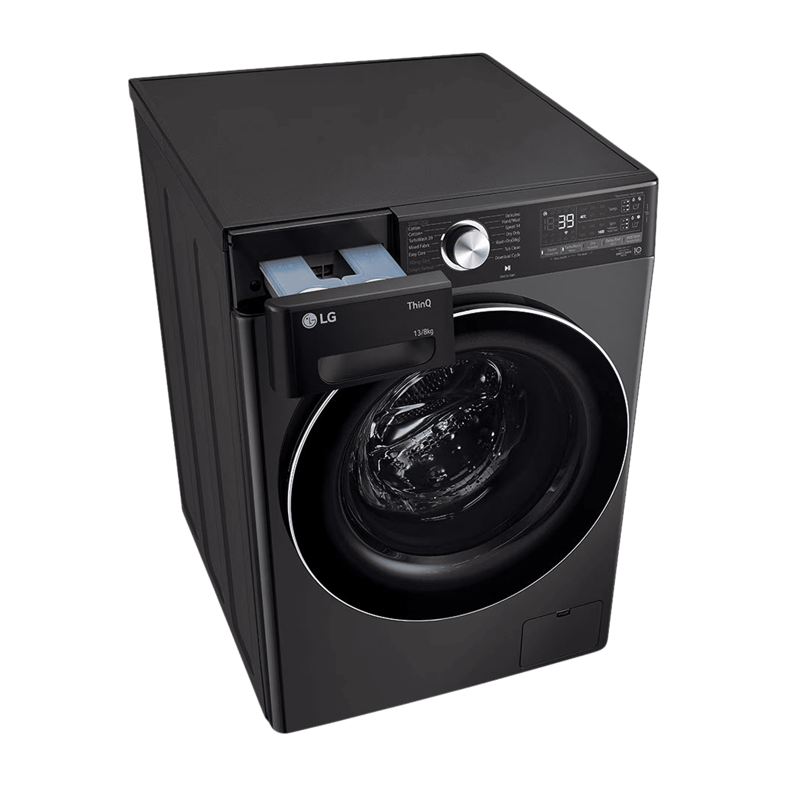 LG 13 kg Wi-Fi Inverter Fully Automatic Front Load Washing Machine (FHD1308STB, AI Direct Drive, Black) LG 13 kg Wi-Fi Inverter Fully Automatic Front Load Washing Machine (FHD1308STB, AI Direct Drive, Black)_12