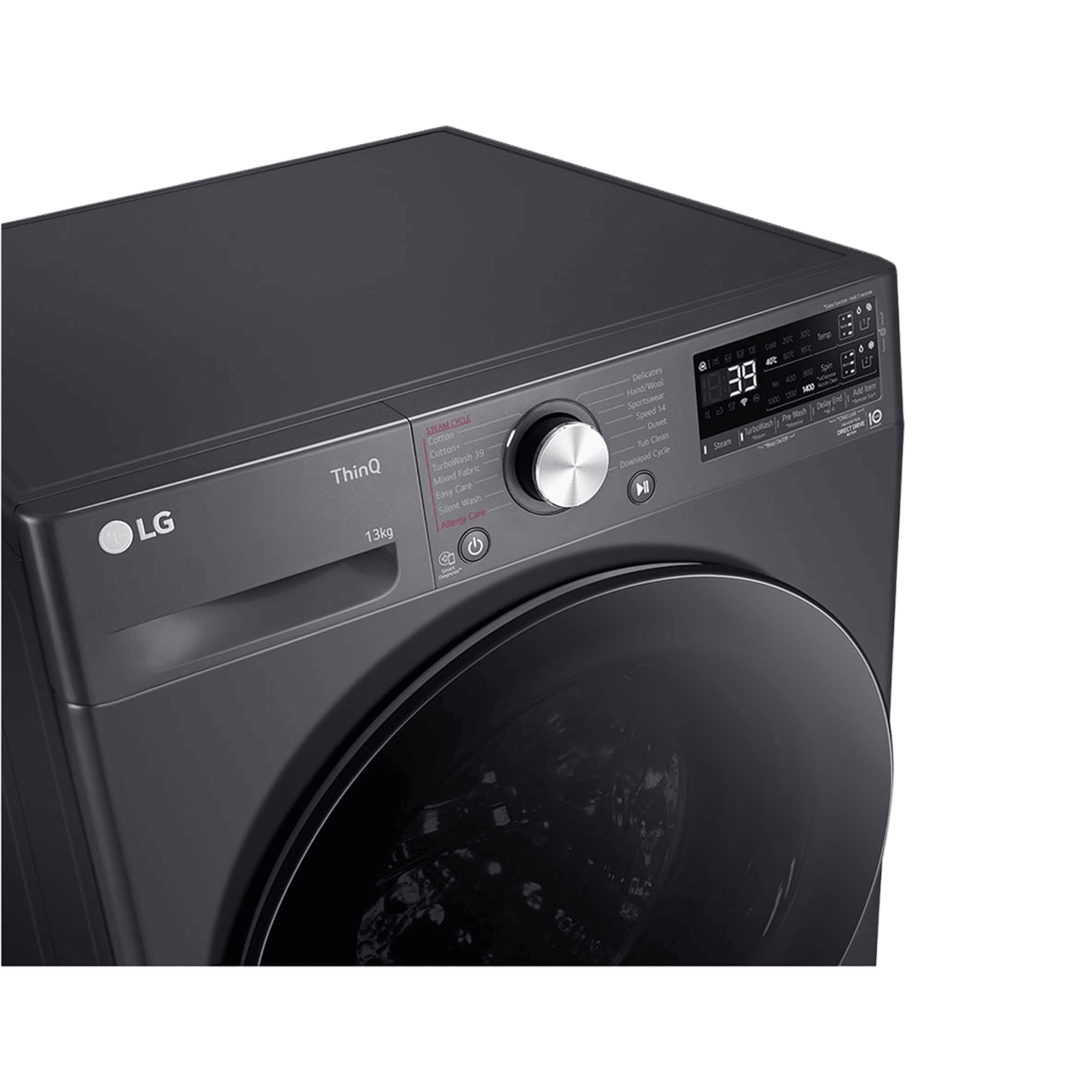 LG 13 kg 5 Star Wi-Fi Inverter Fully Automatic Front Load Washing Machine (FHP1413Z7M, AI Direct Drive, Middle Black) LG 13 kg 5 Star Wi-Fi Inverter Fully Automatic Front Load Washing Machine (FHP1413Z7M, AI Direct Drive, Middle Black)_17