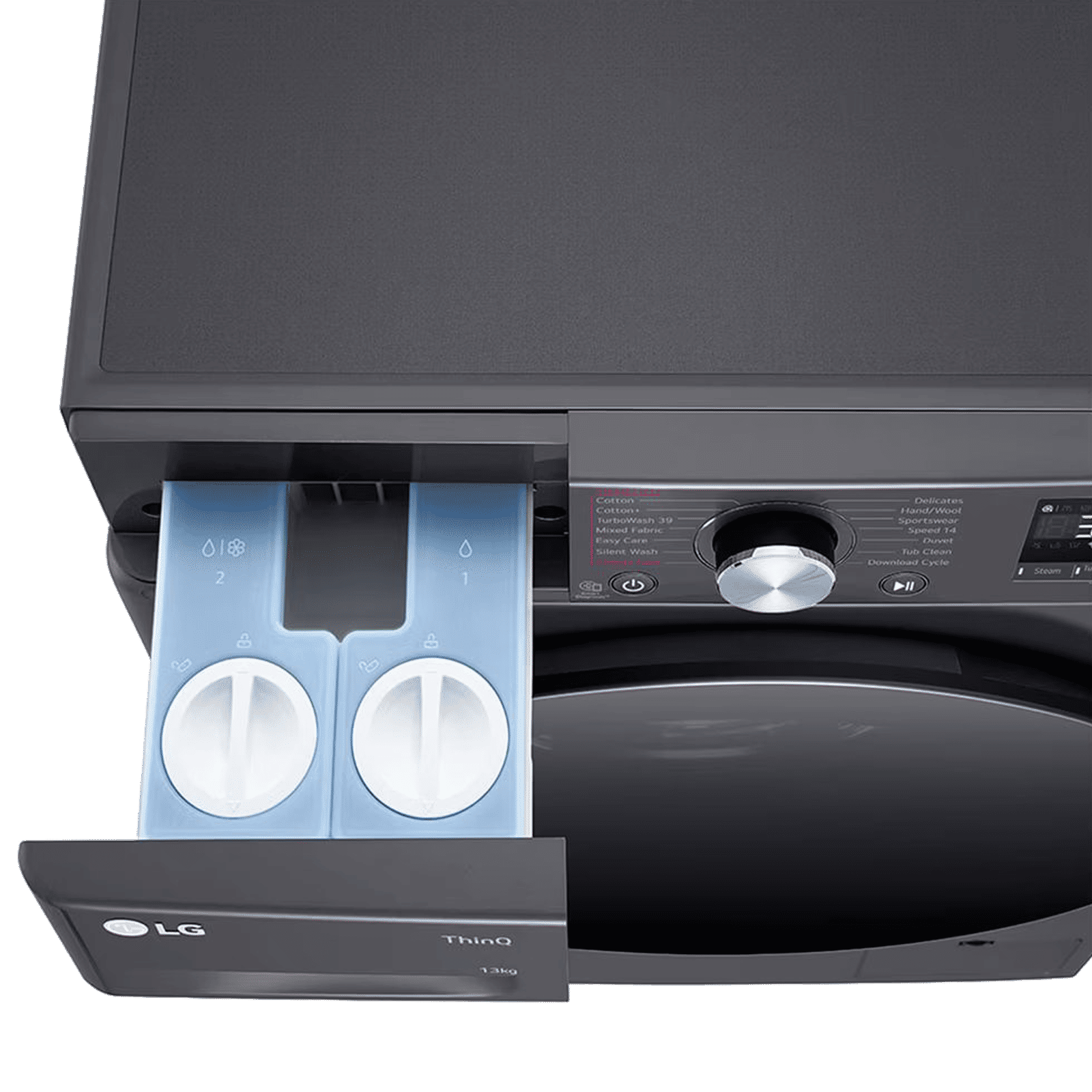 LG 13 kg 5 Star Wi-Fi Inverter Fully Automatic Front Load Washing Machine (FHP1413Z7M, AI Direct Drive, Middle Black) LG 13 kg 5 Star Wi-Fi Inverter Fully Automatic Front Load Washing Machine (FHP1413Z7M, AI Direct Drive, Middle Black)_9
