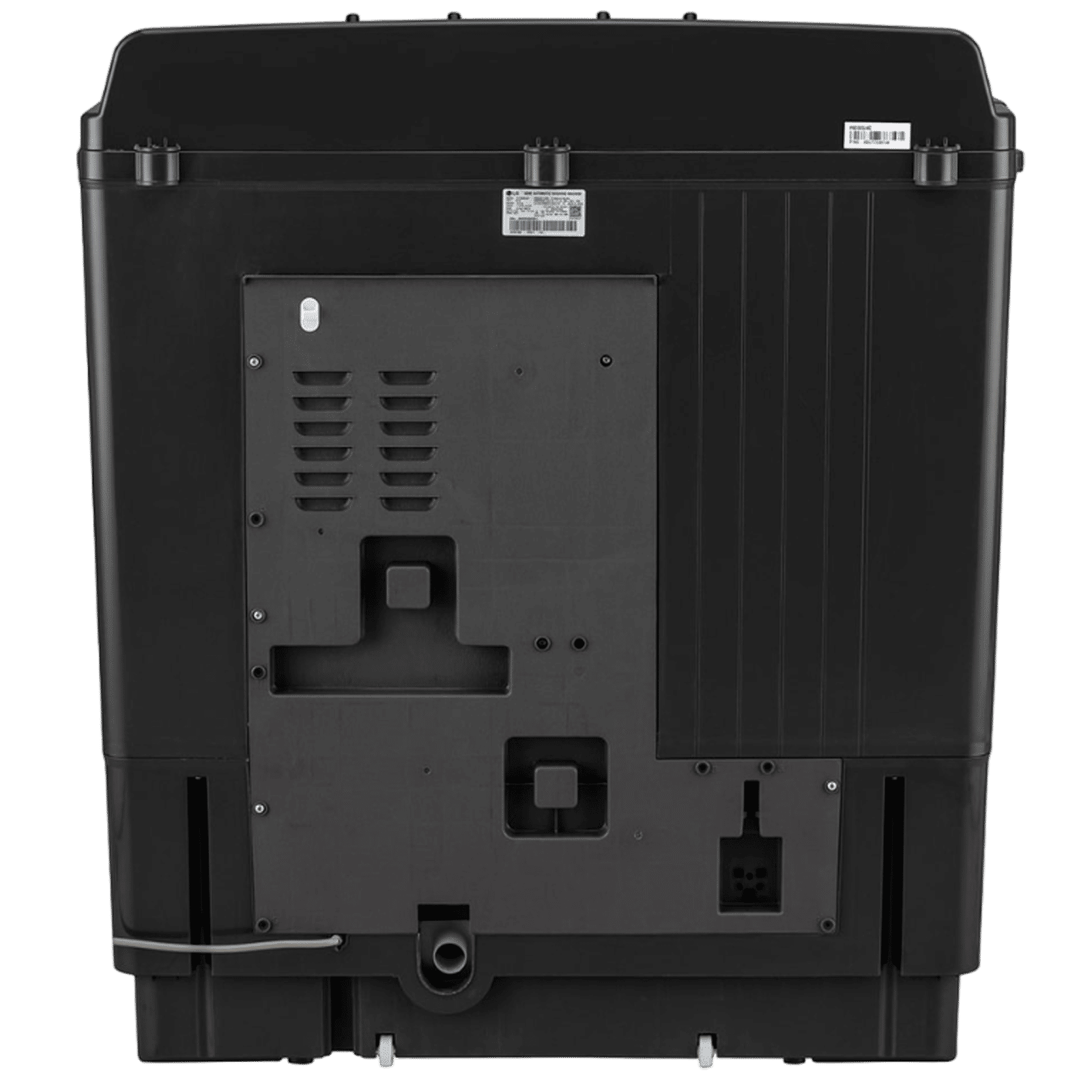 LG 8.5 kg 5 Star Semi Automatic Washing Machine with Roller Jet Pulsator (P8535SLMZ, Full Black) LG 8.5 kg 5 Star Semi Automatic Washing Machine with Roller Jet Pulsator (P8535SLMZ, Full Black)_10